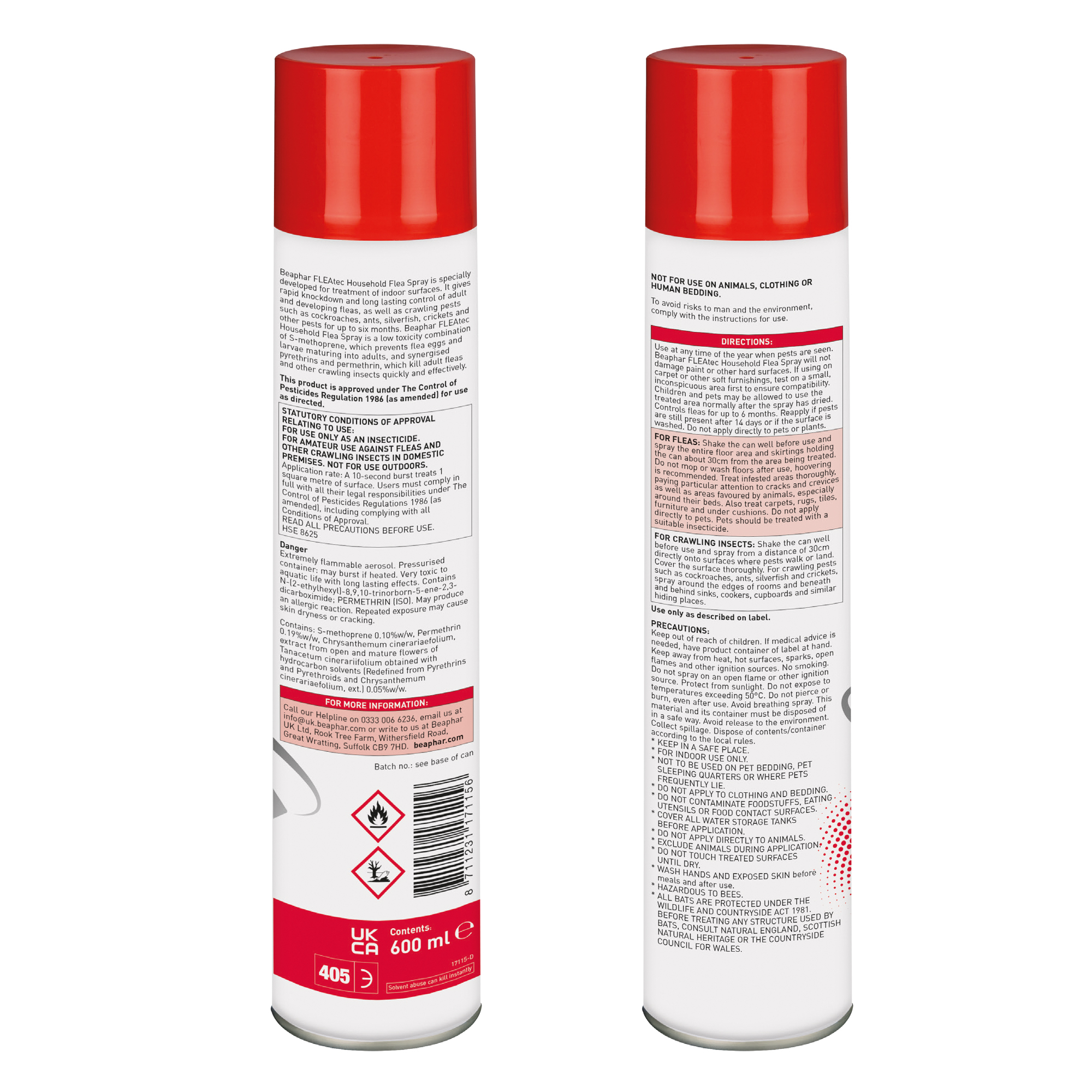 Beaphar FLEAtec Household Flea Spray