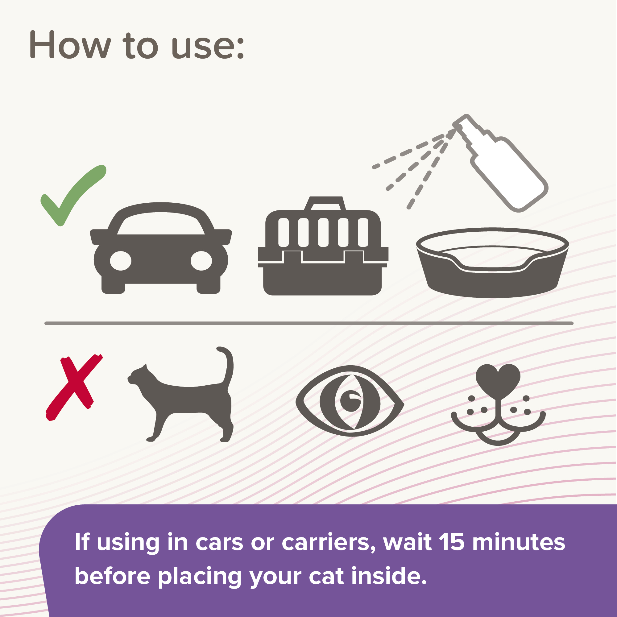 Beaphar CatComfort® Pheromone Calming Spray for Cats, 30ml