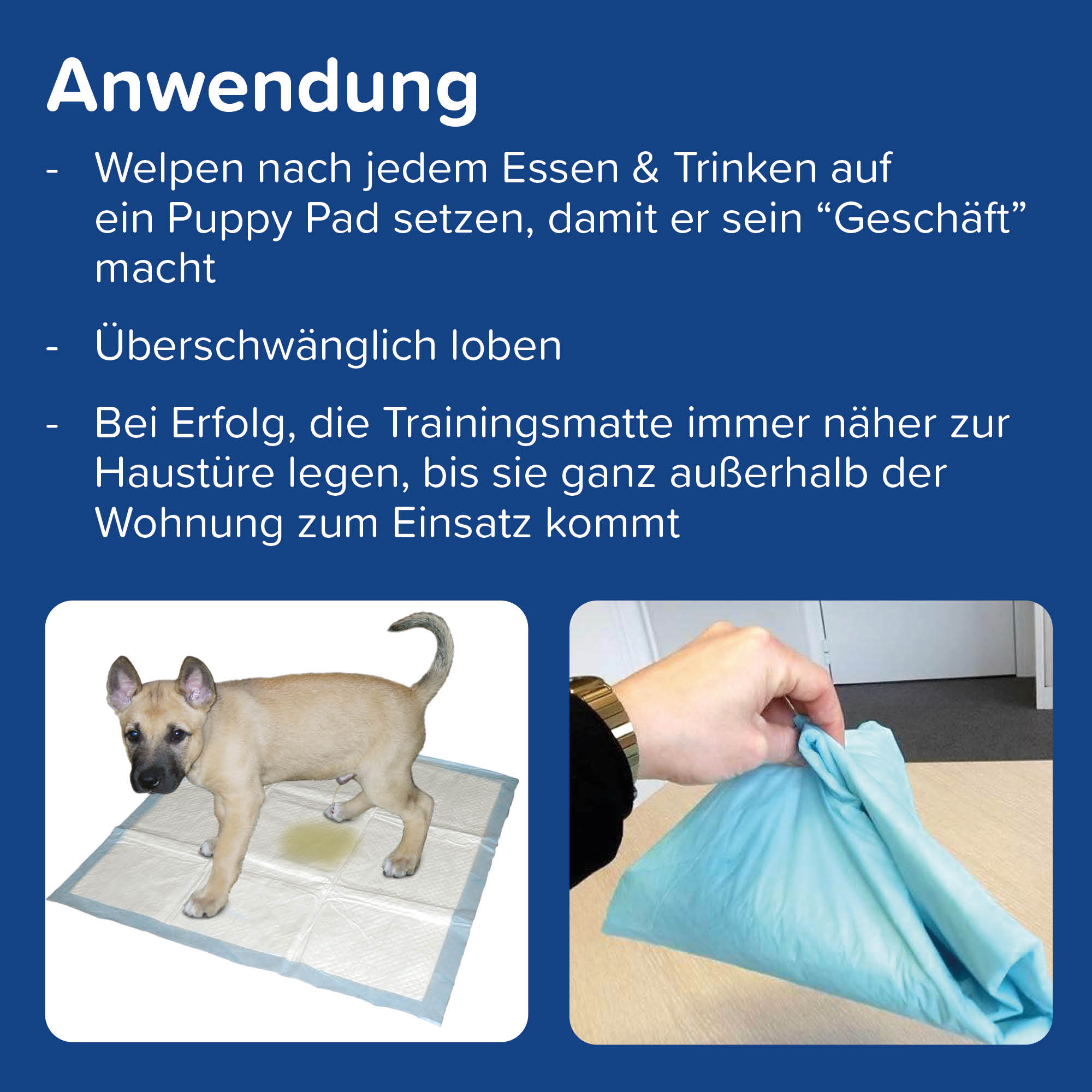 Beaphar Puppy Pads (60x60cm), 14 St.