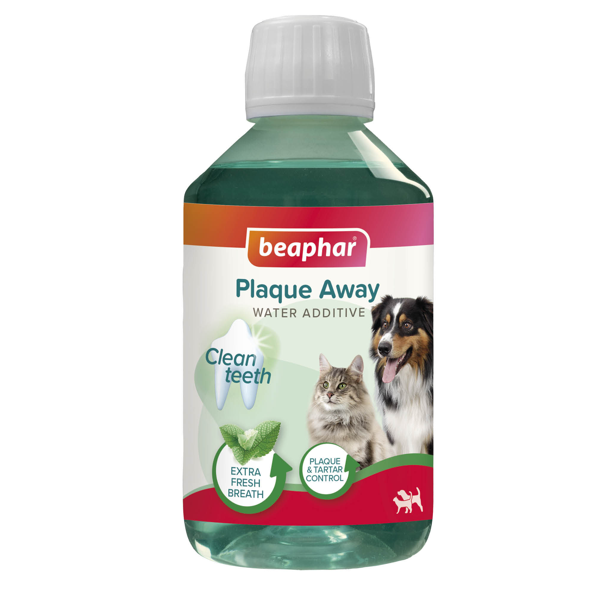 Beaphar Plaque Away Drinking Water Additive for Cats & Dogs, 250ml
