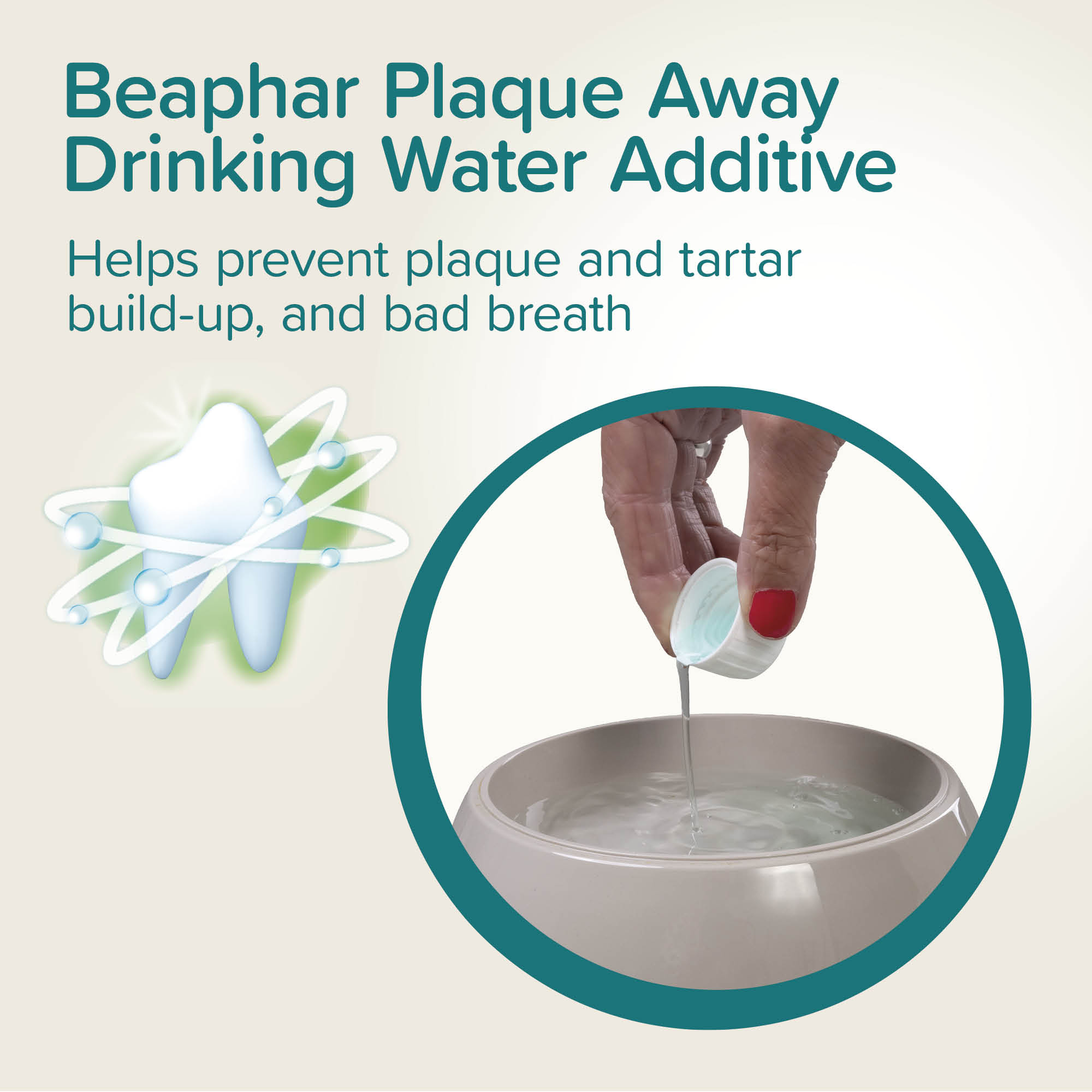Beaphar Plaque Away Drinking Water Additive for Cats & Dogs, 250ml
