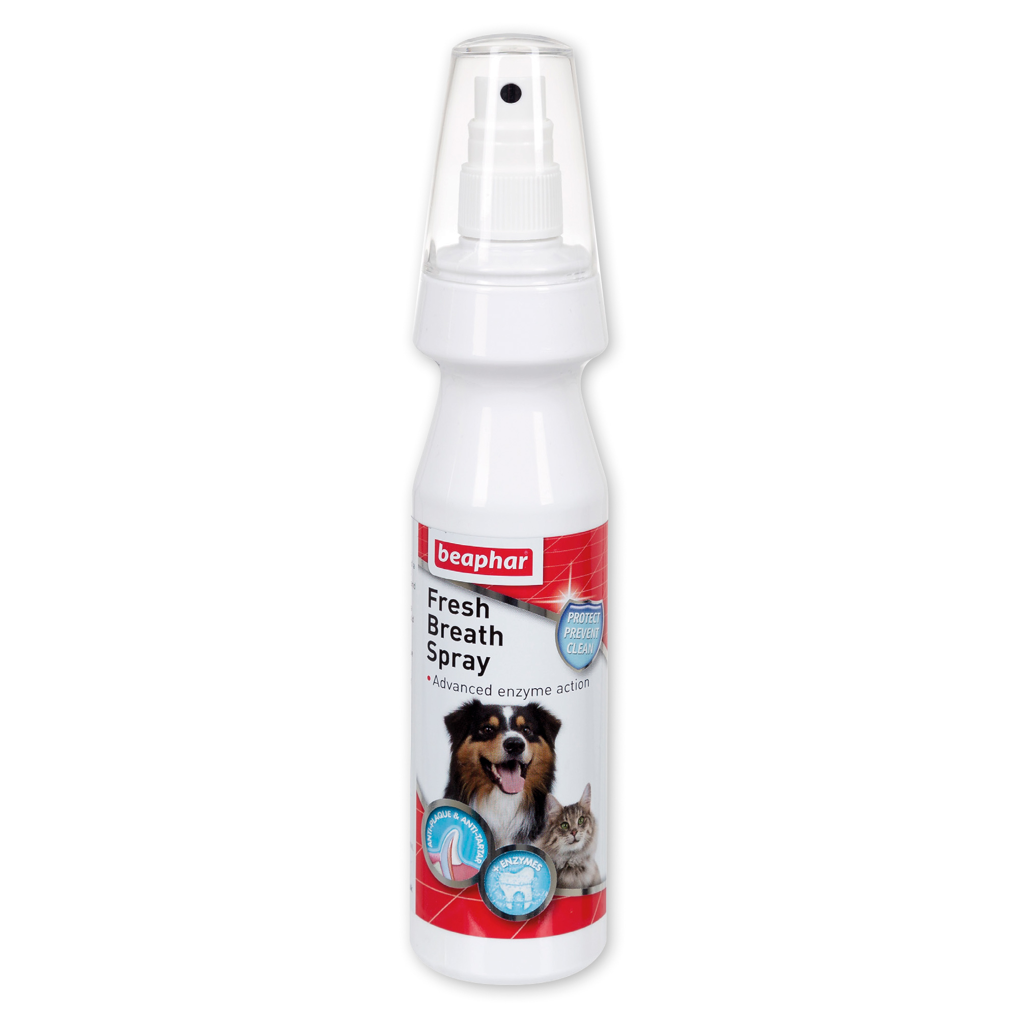 Beaphar Fresh Breath Anti-Plaque Mouth Spray for Dogs and Cats, 150ml
