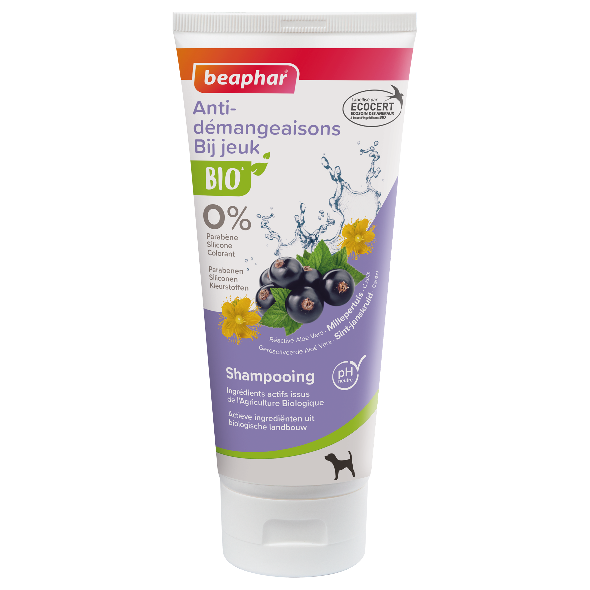 Bio Shampooing Anti-Démangeaisons Chien 200ml