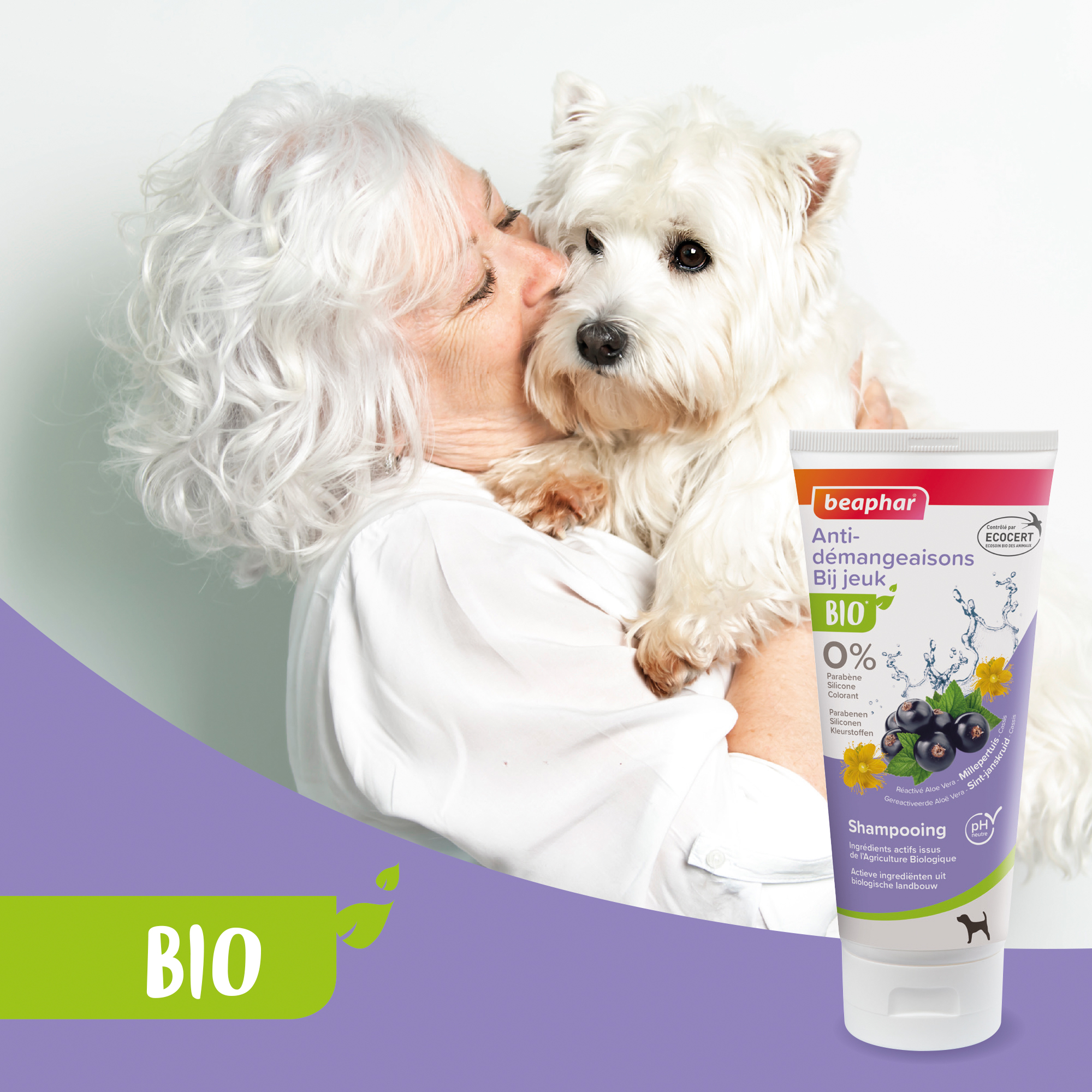 Bio Shampooing Anti-Démangeaisons Chien 200ml