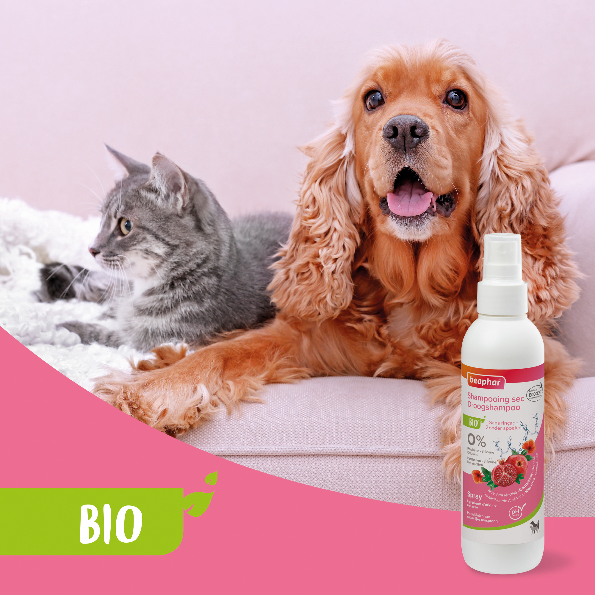Beaphar Bio Droogshampoo 200ml
