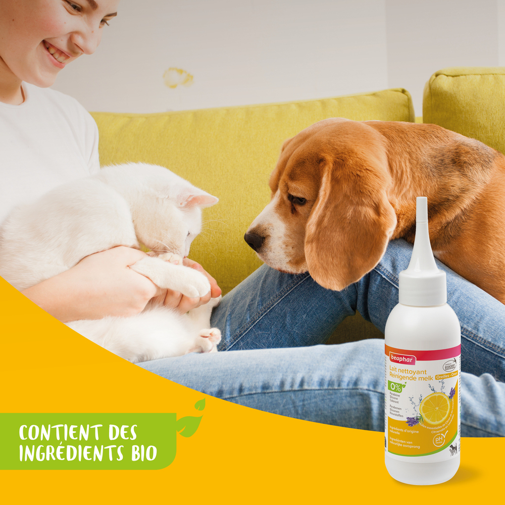 Lait nettoyant oreilles labellisé ECOCERT