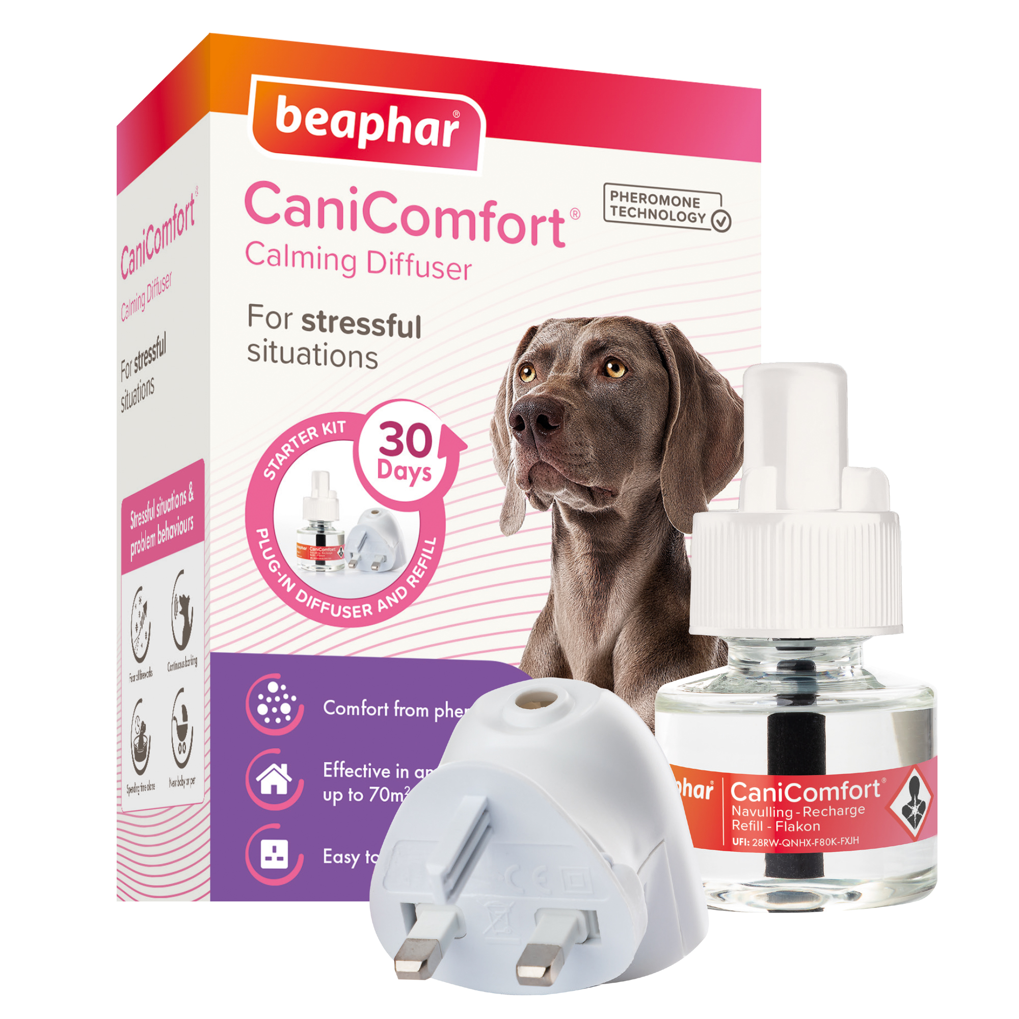 Beaphar CaniComfort® Calming Diffuser (UK plug)