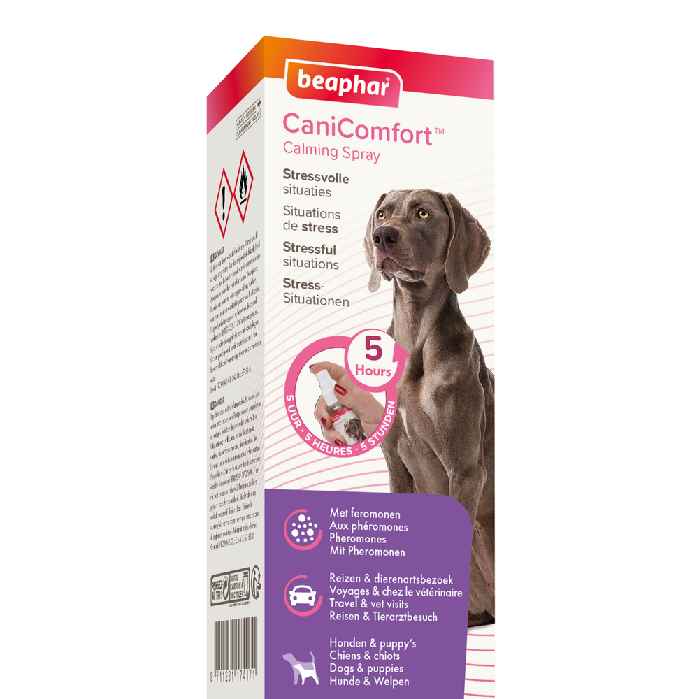 CANICOMFORT®, spray calmant aux phéromones pour chien et chiot