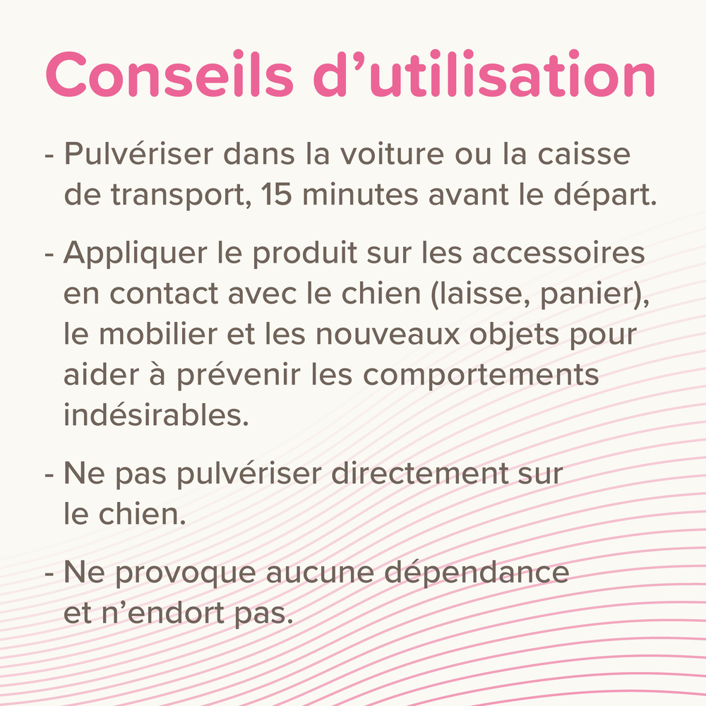 CANICOMFORT®, spray calmant aux phéromones pour chien et chiot