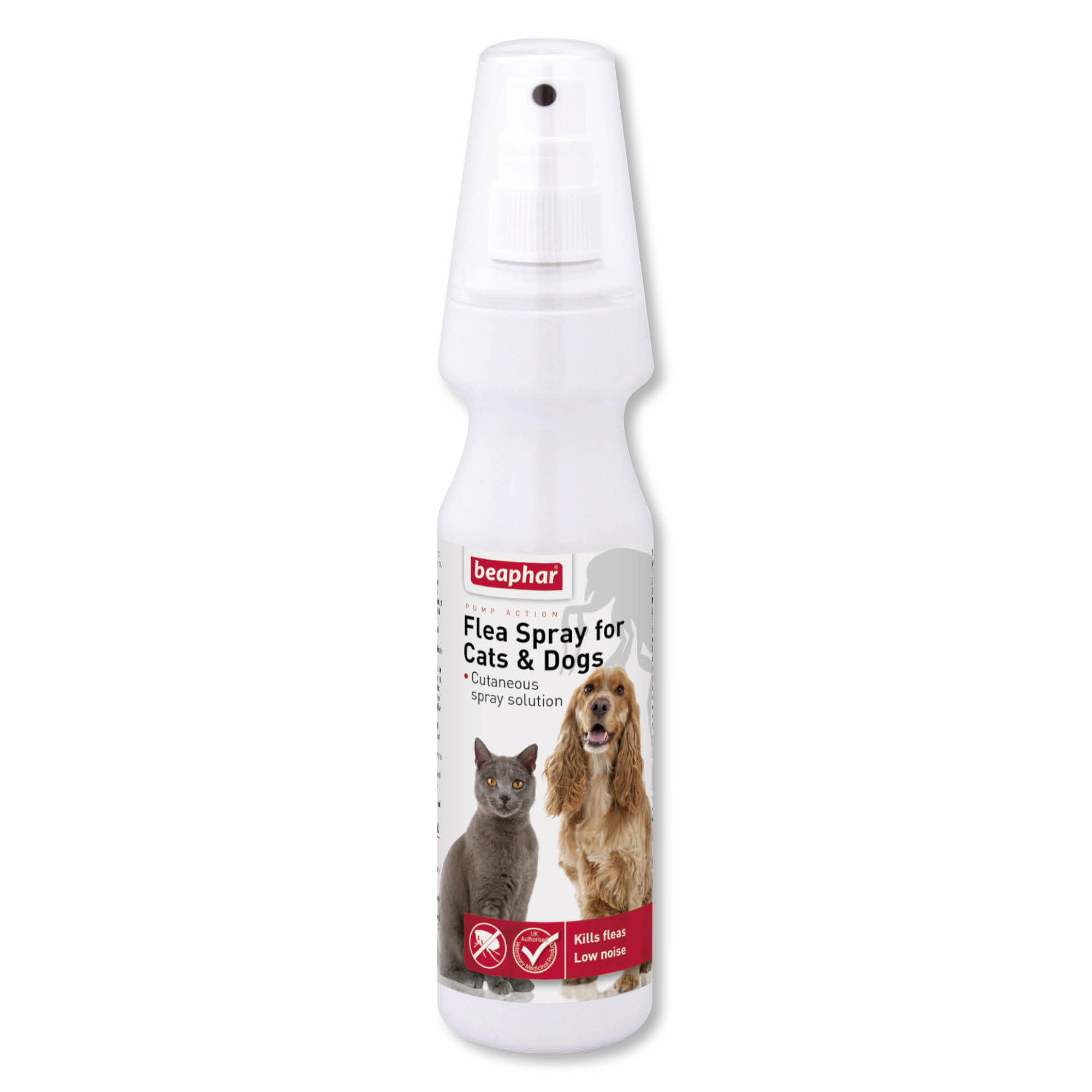 Beaphar Pump Action Flea Spray for Cats and Dogs, 150ml
