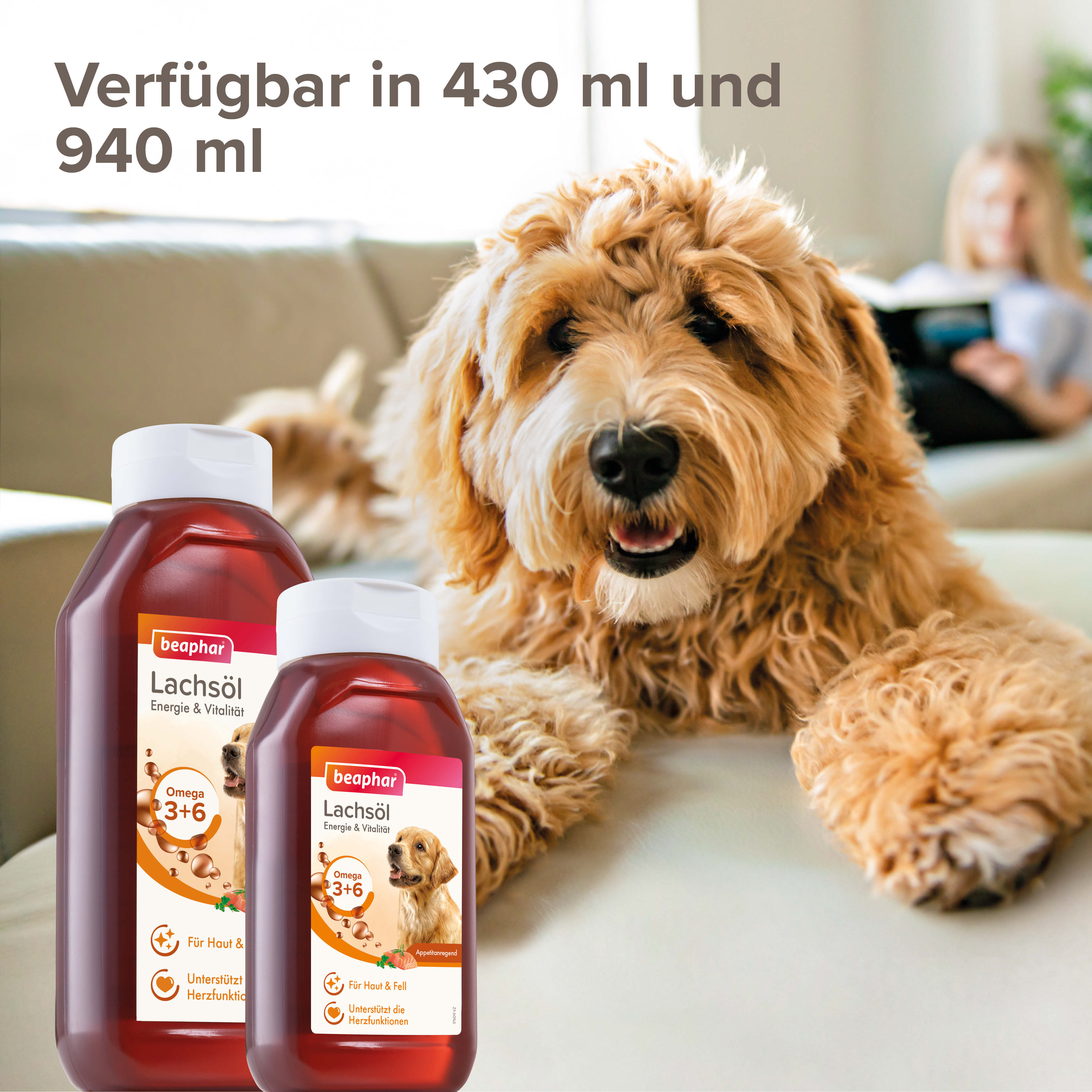 Beaphar Lachsöl, 940ml