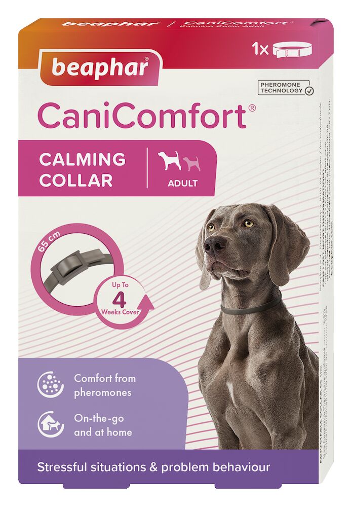CaniComfort® nyugtató hatású feromonos nyakörv (65 cm)