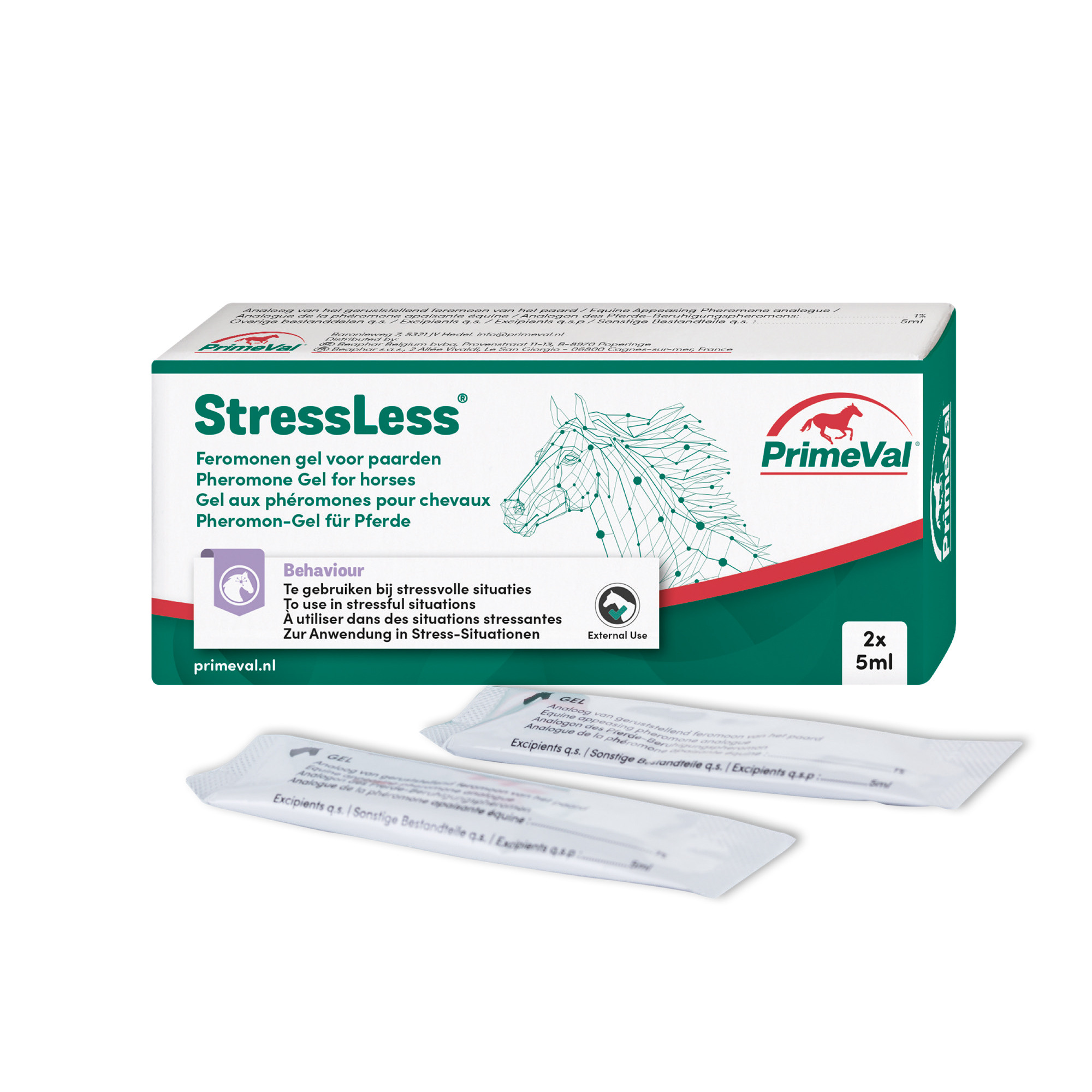 PrimeVal StressLess® Pheromone Gel 2x 5ml