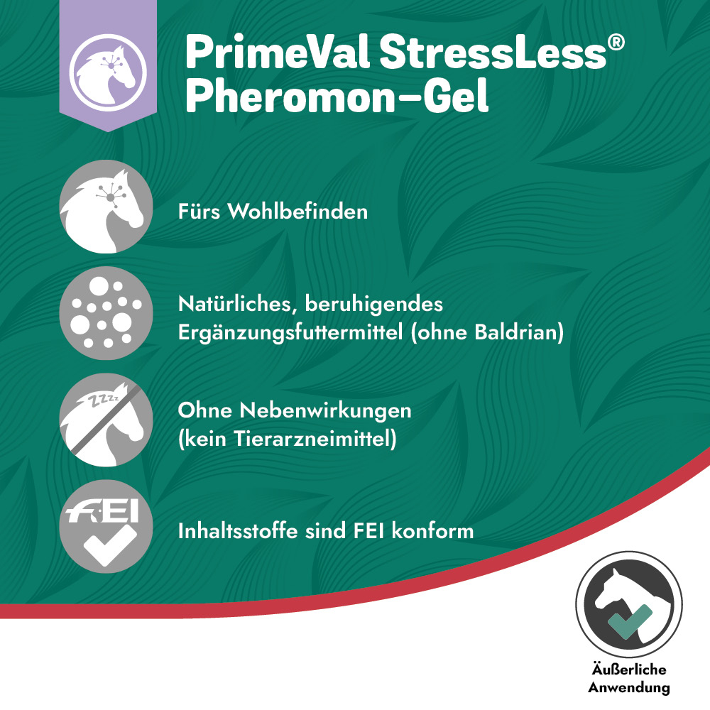 PrimeVal StressLess® Pheromon Gel 10x 5ml