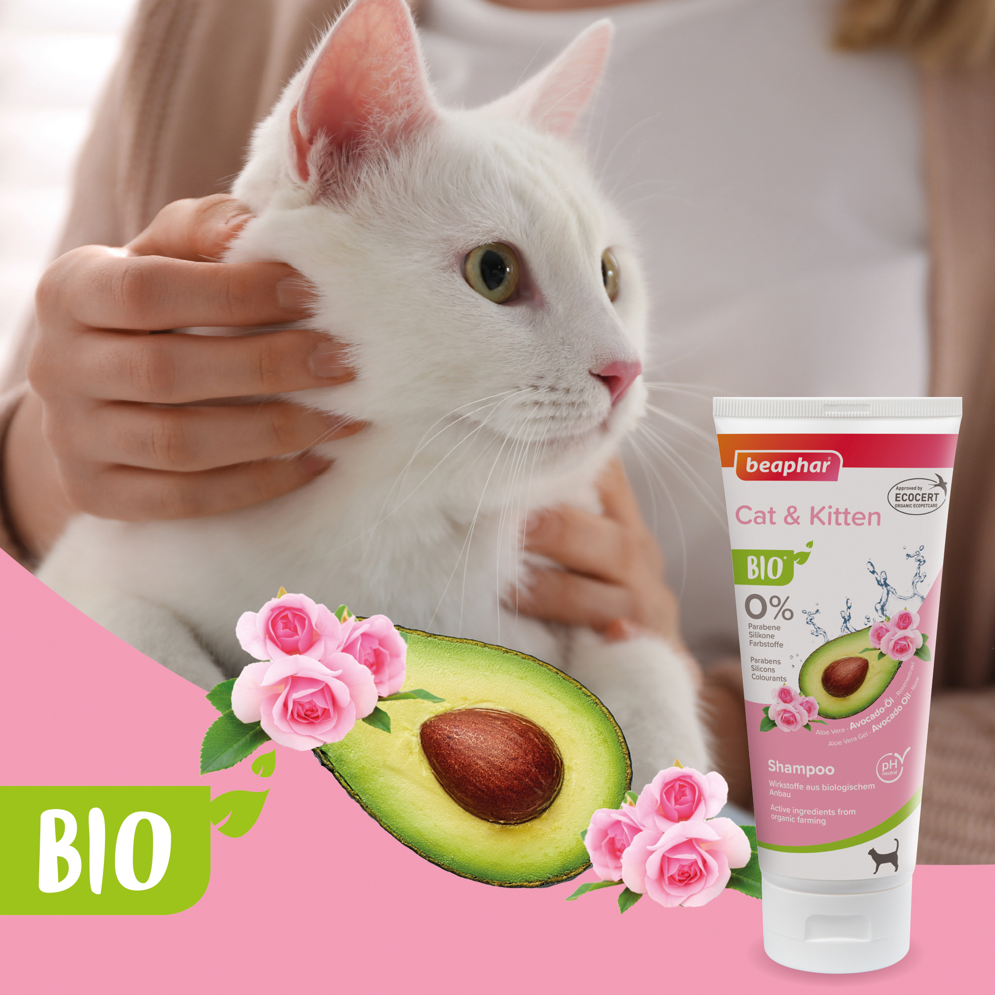 Beaphar Bio Shampoo Cat & Kitten, 200ml