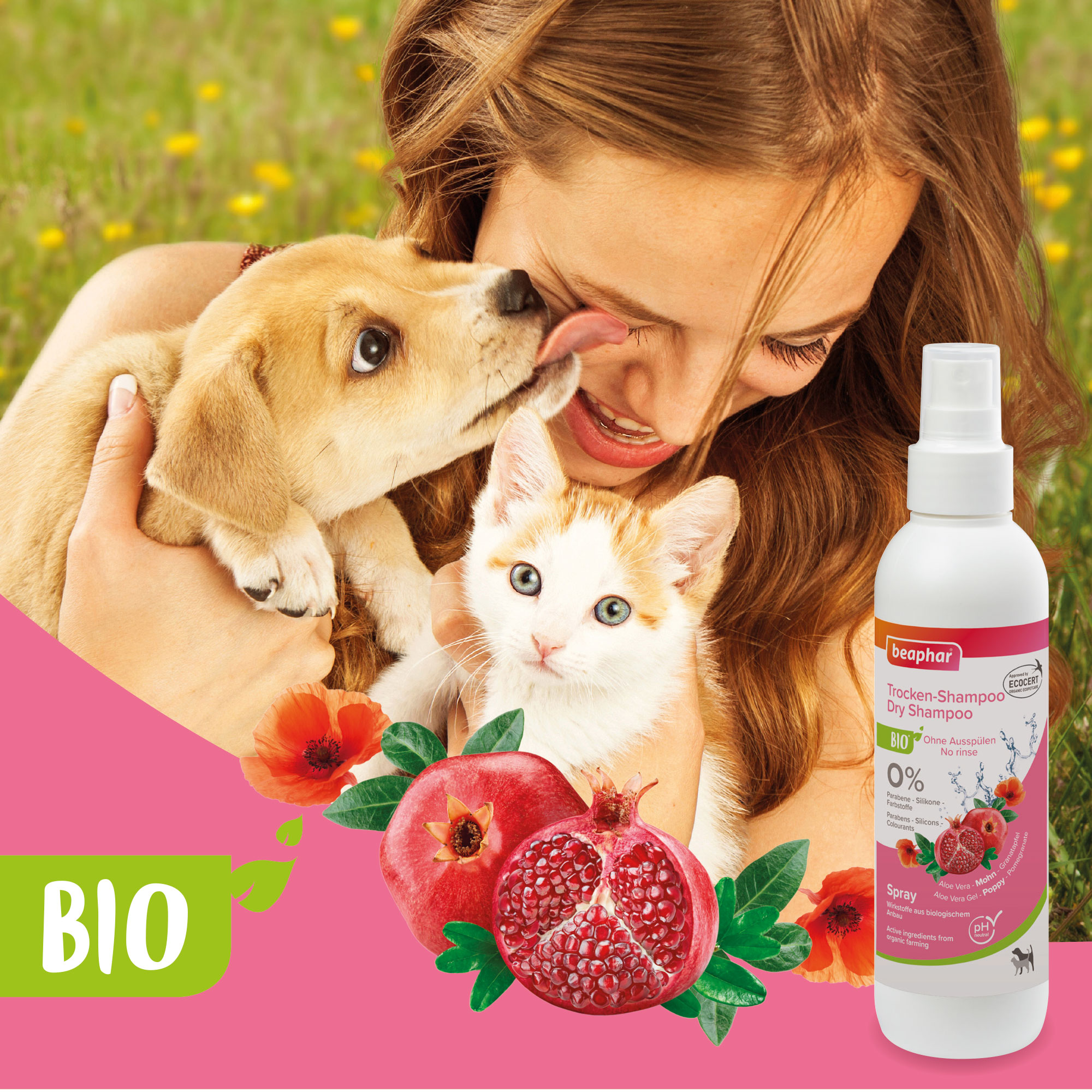 Beaphar Bio Trocken-Shampoo, 200ml