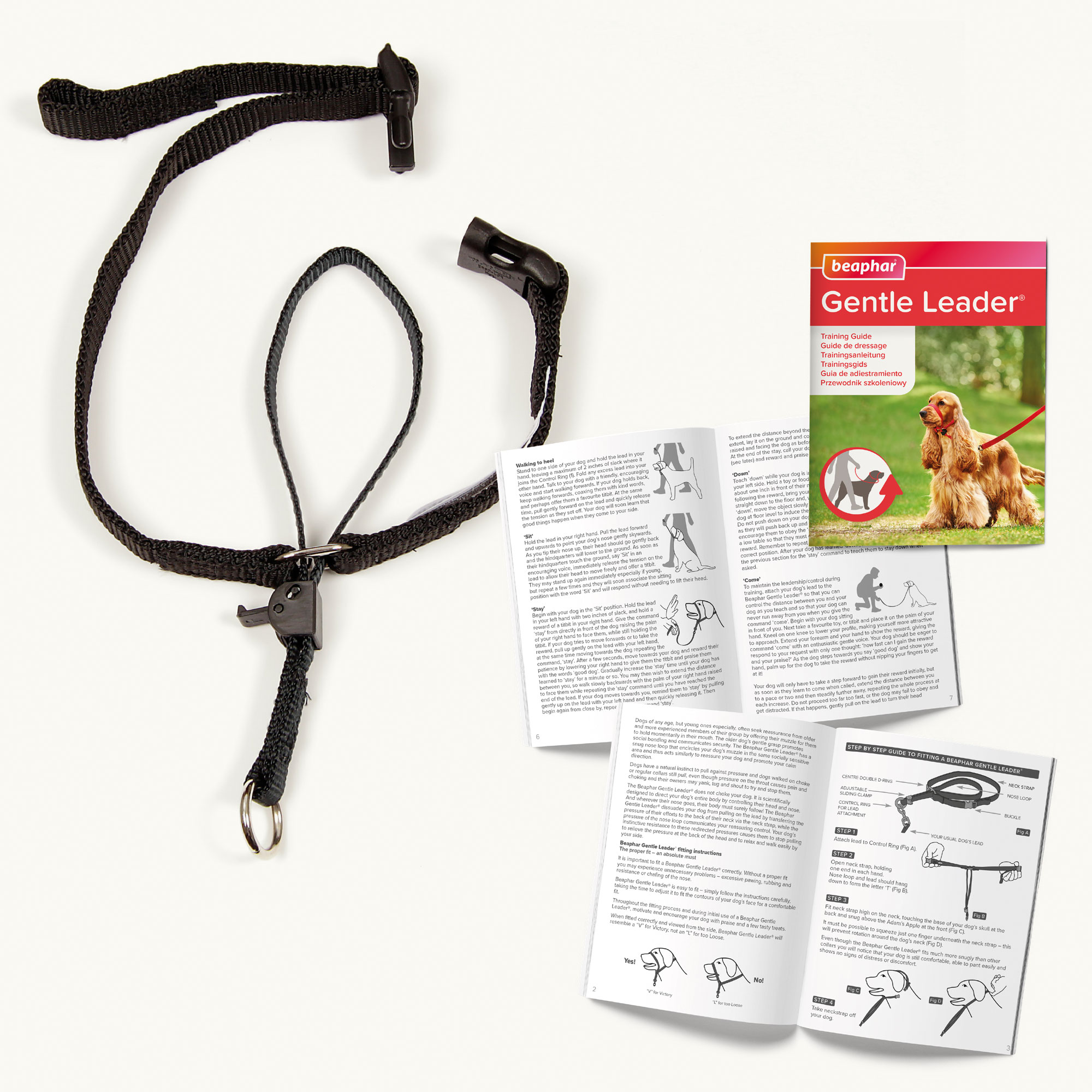 Beaphar Gentle Leader Black Small Dog