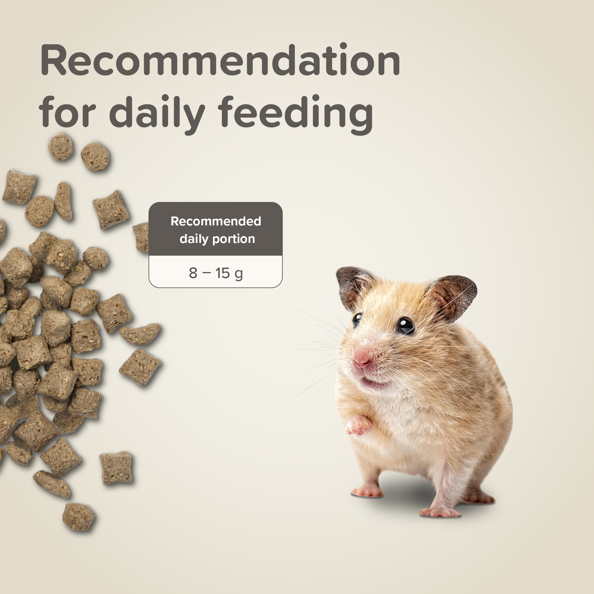Beaphar CARE+® Hamster Food, 750g