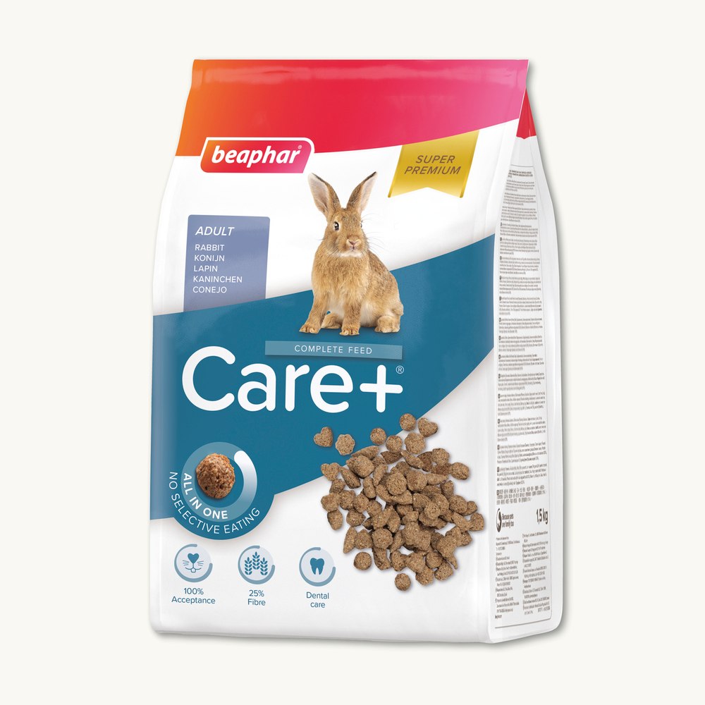 Care +, Alimentation extrudée super premium, Lapin