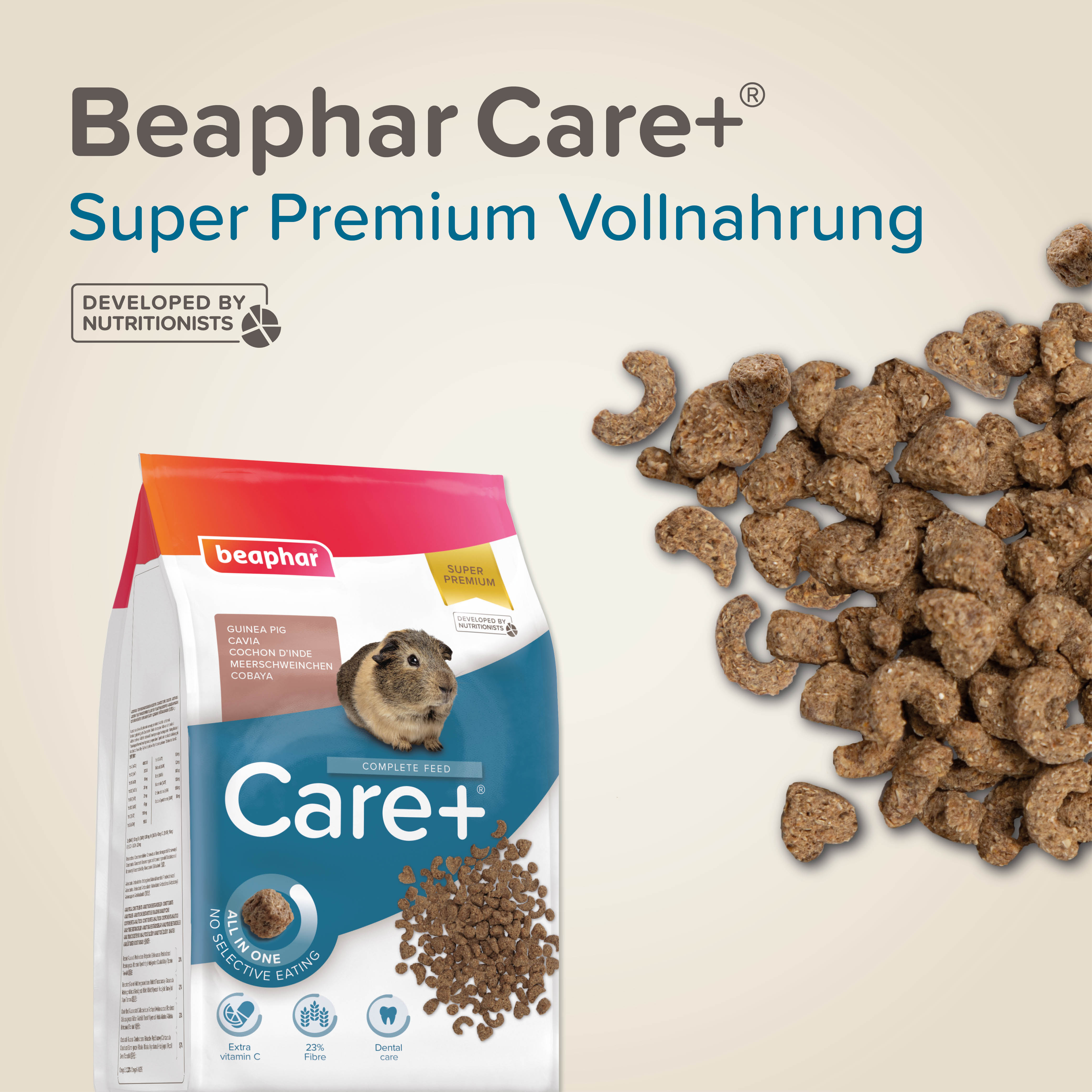 Beaphar Care+ Meerschweinchen, 1,5kg