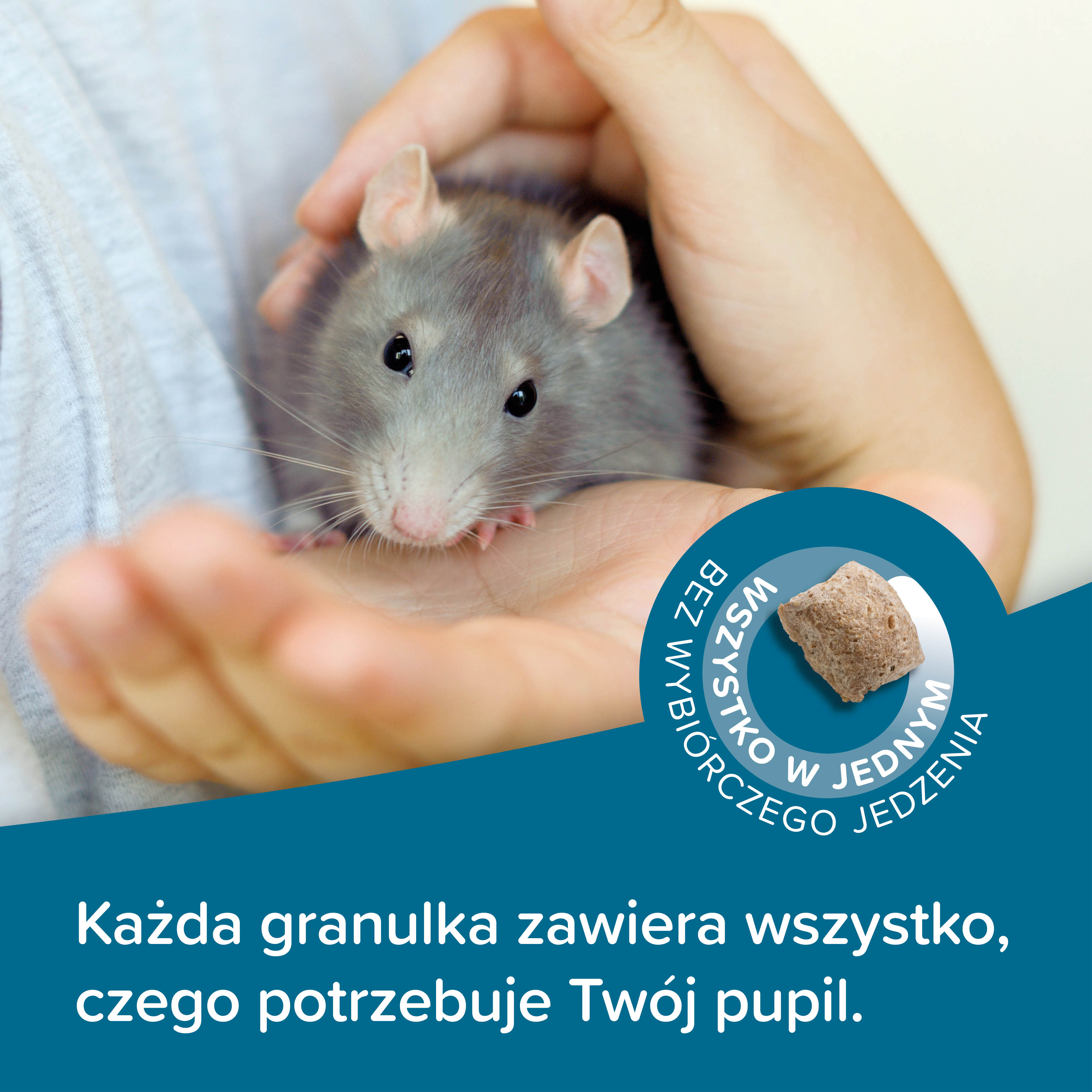 CARE+ RAT 1,5KG - karma dla szczurów