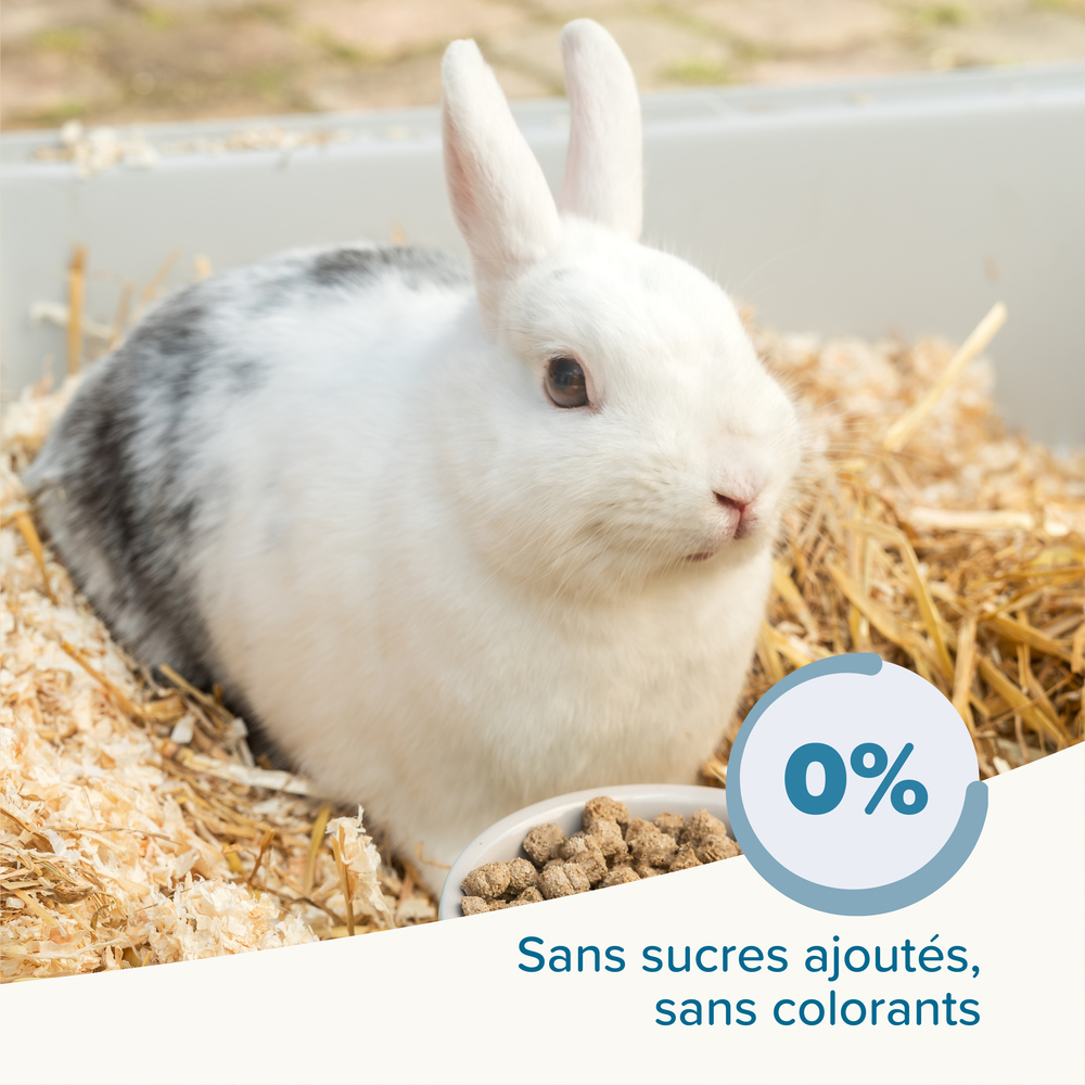 Care +, Alimentation extrudée super premium, Lapin junior