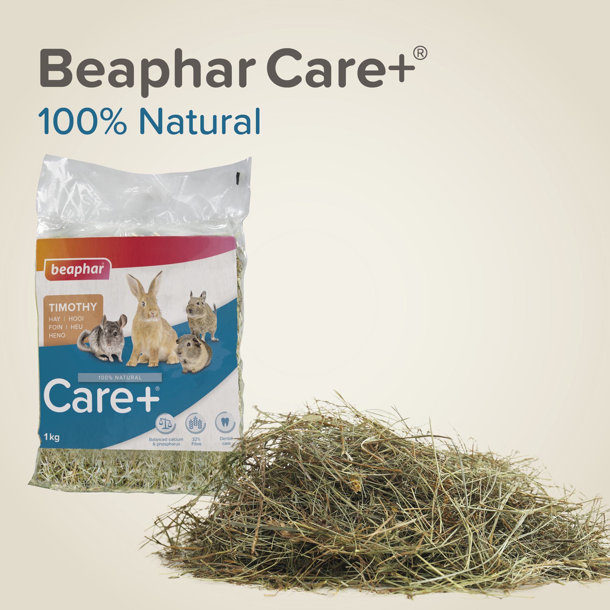 Beaphar Care+ Timothy hooi 1kg