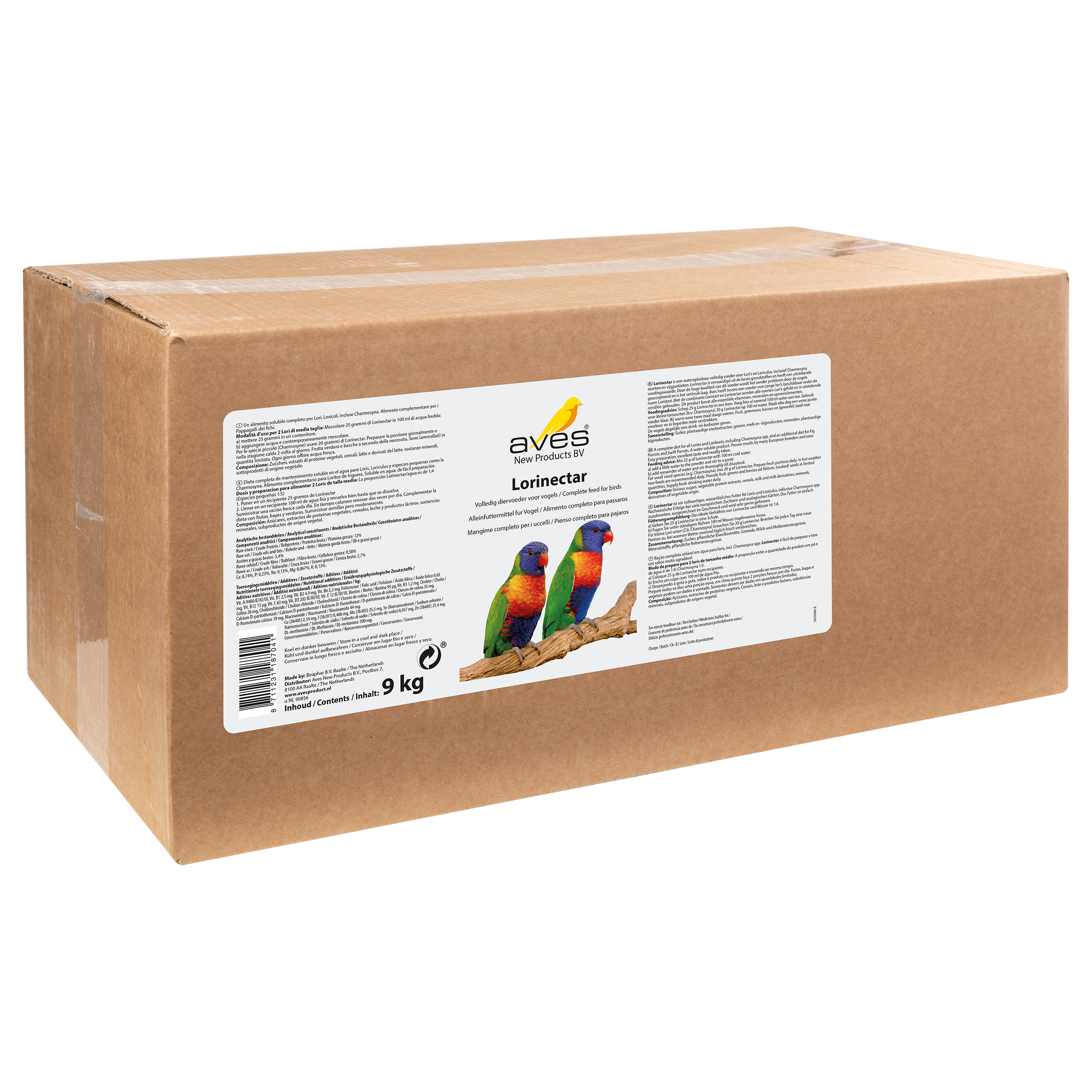 Aves Lorinectar 9 kg