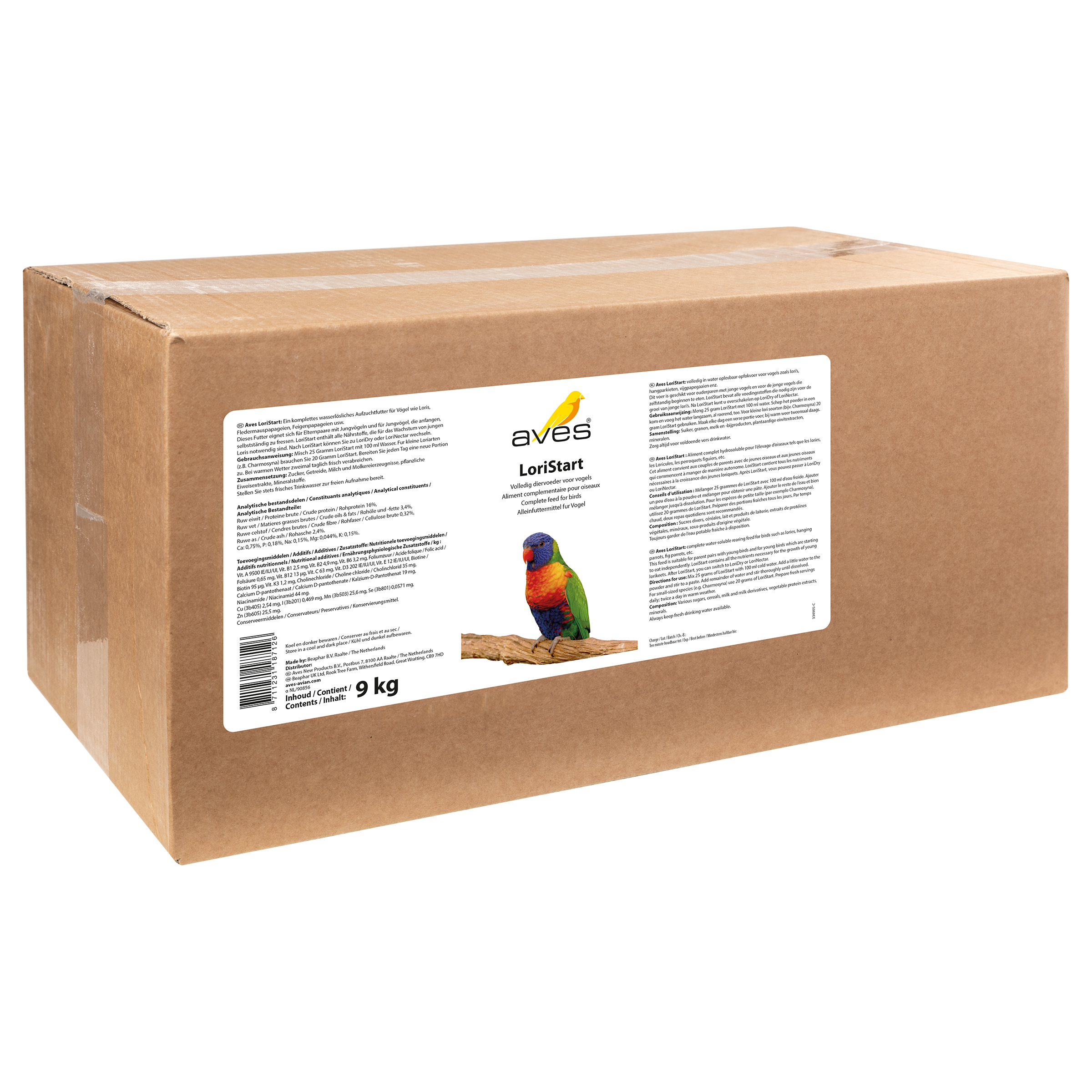 Aves Loristart 9 kg