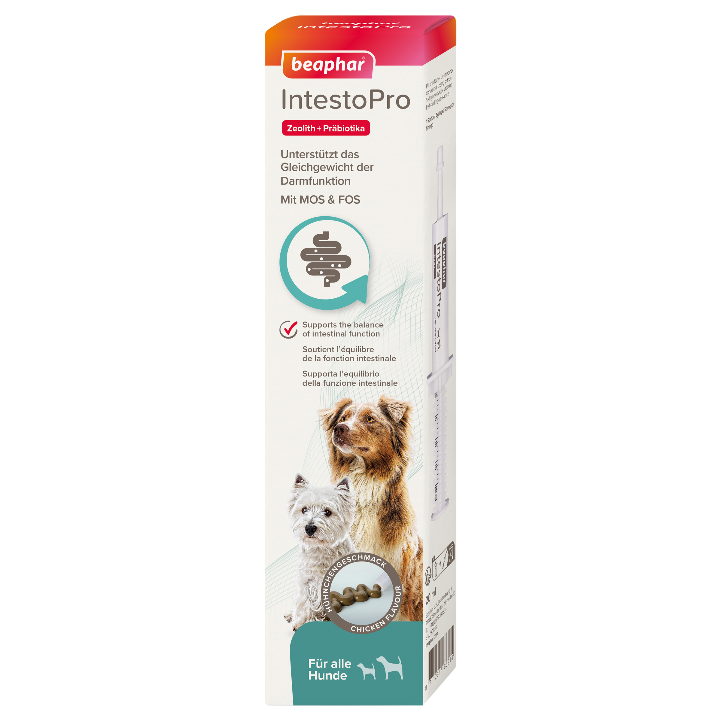 Beaphar IntestoPro Paste für Hunde, 2x20ml