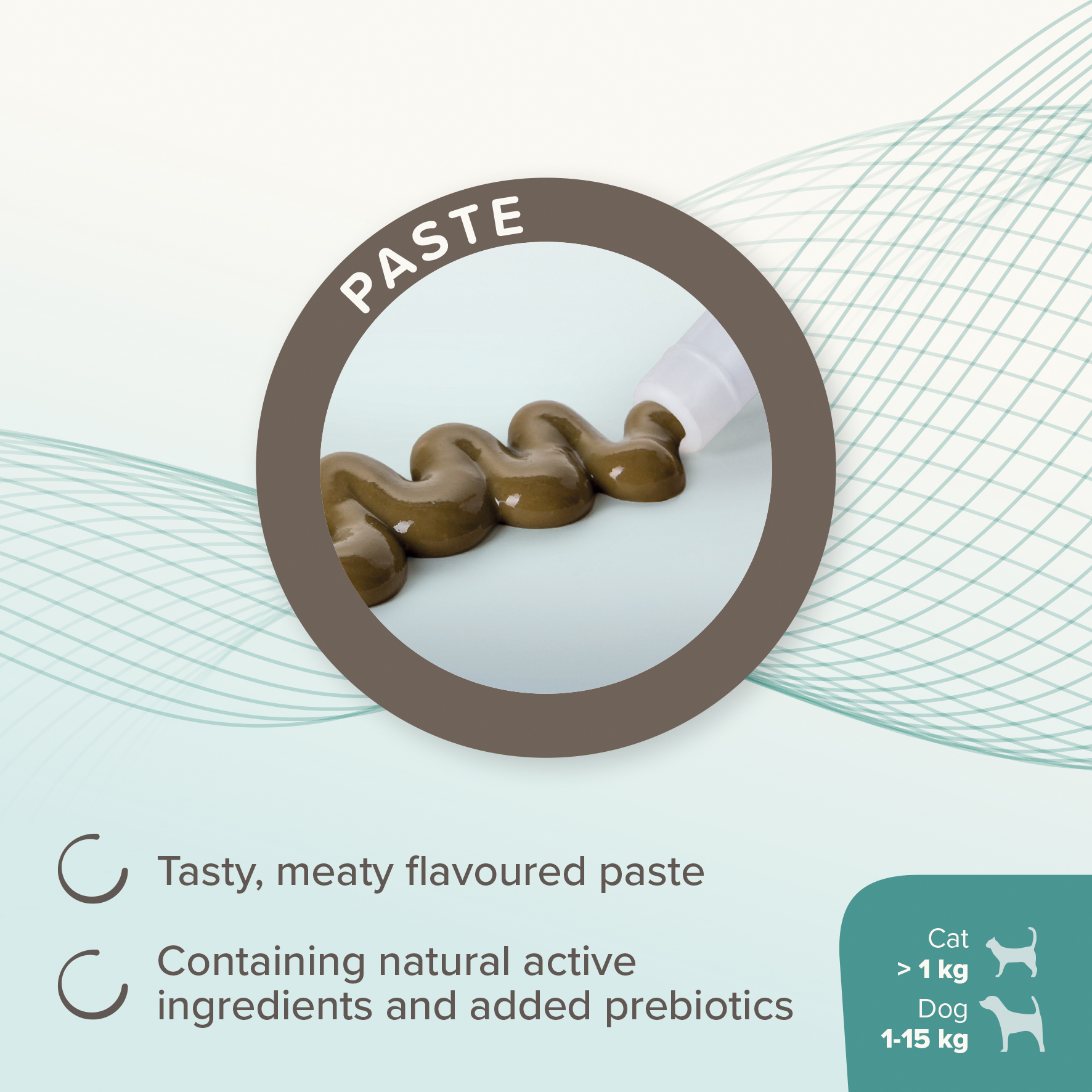 Beaphar IntestoPro Prebiotic Stool Firming Paste for Cats & Small Dogs (1-15kg)