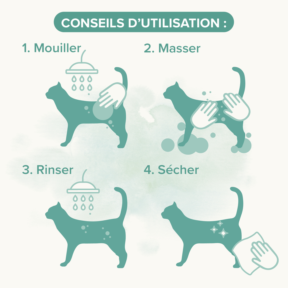 ESSENTIEL - Shampooing pour chat - 250 ml