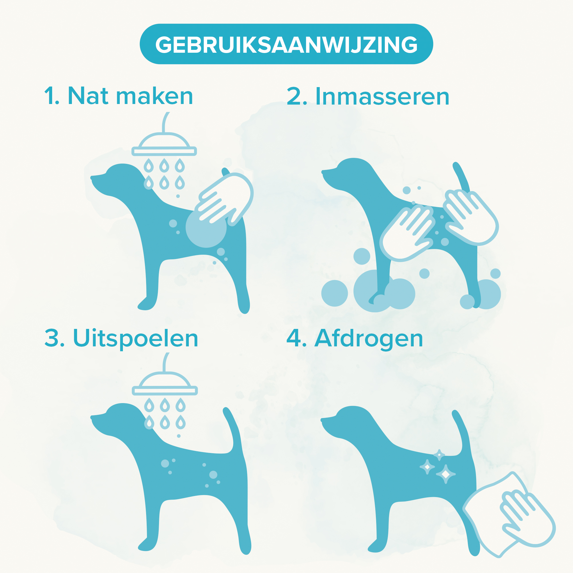 Shampoo Witte Vacht Hond 1l