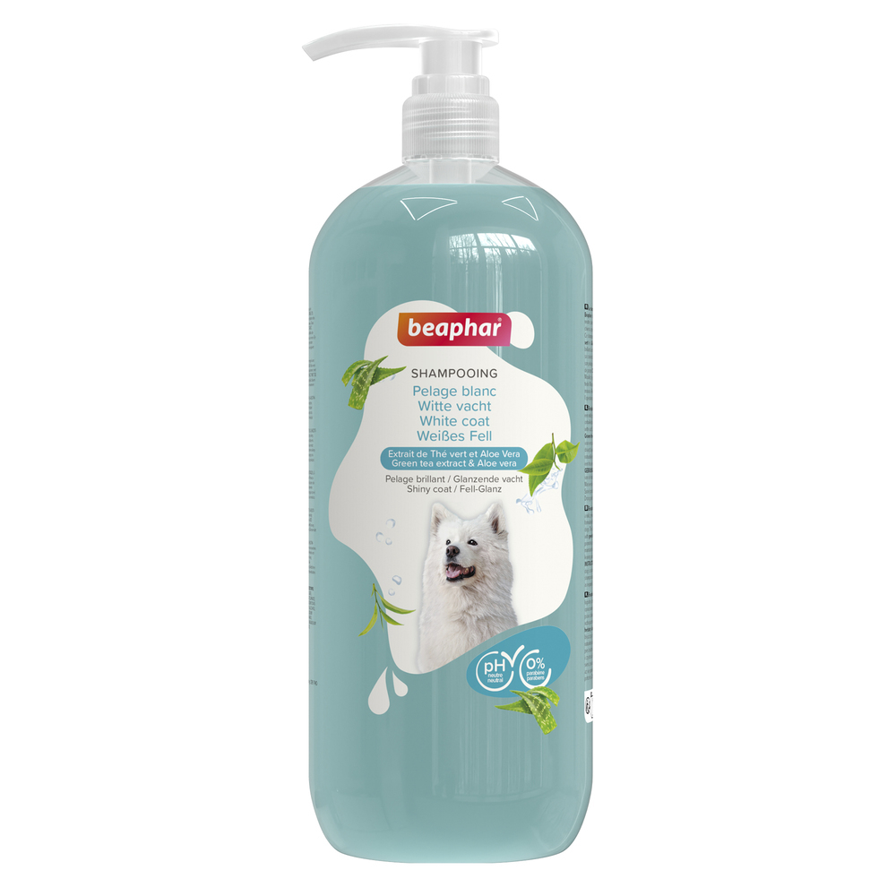 ESSENTIEL - Shampooing pour chien au pelage blanc - 1 L