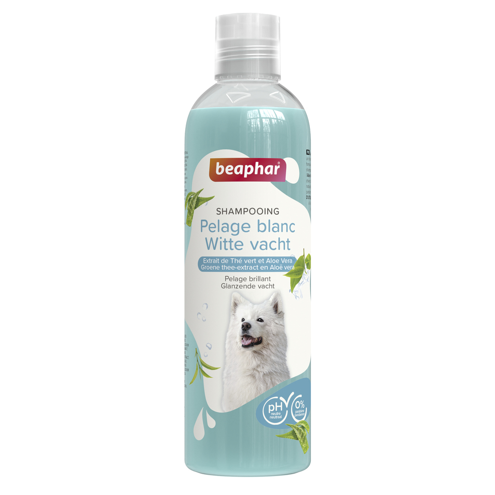 ESSENTIEL - Shampooing pour chien au pelage blanc - 250 ml