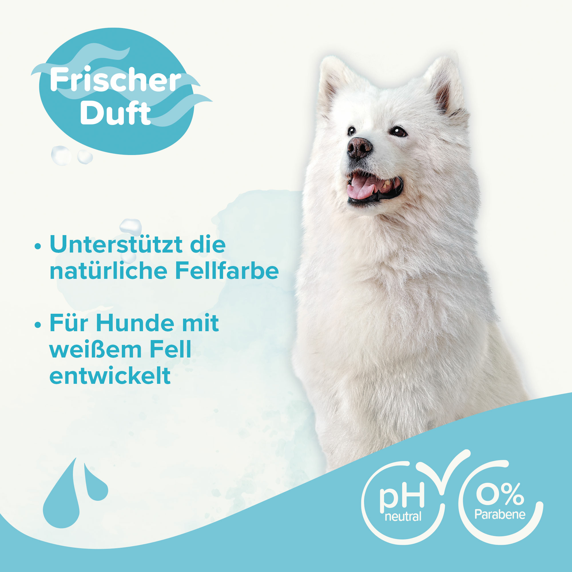 Beaphar Shampoo für Weißes Fell, 250ml