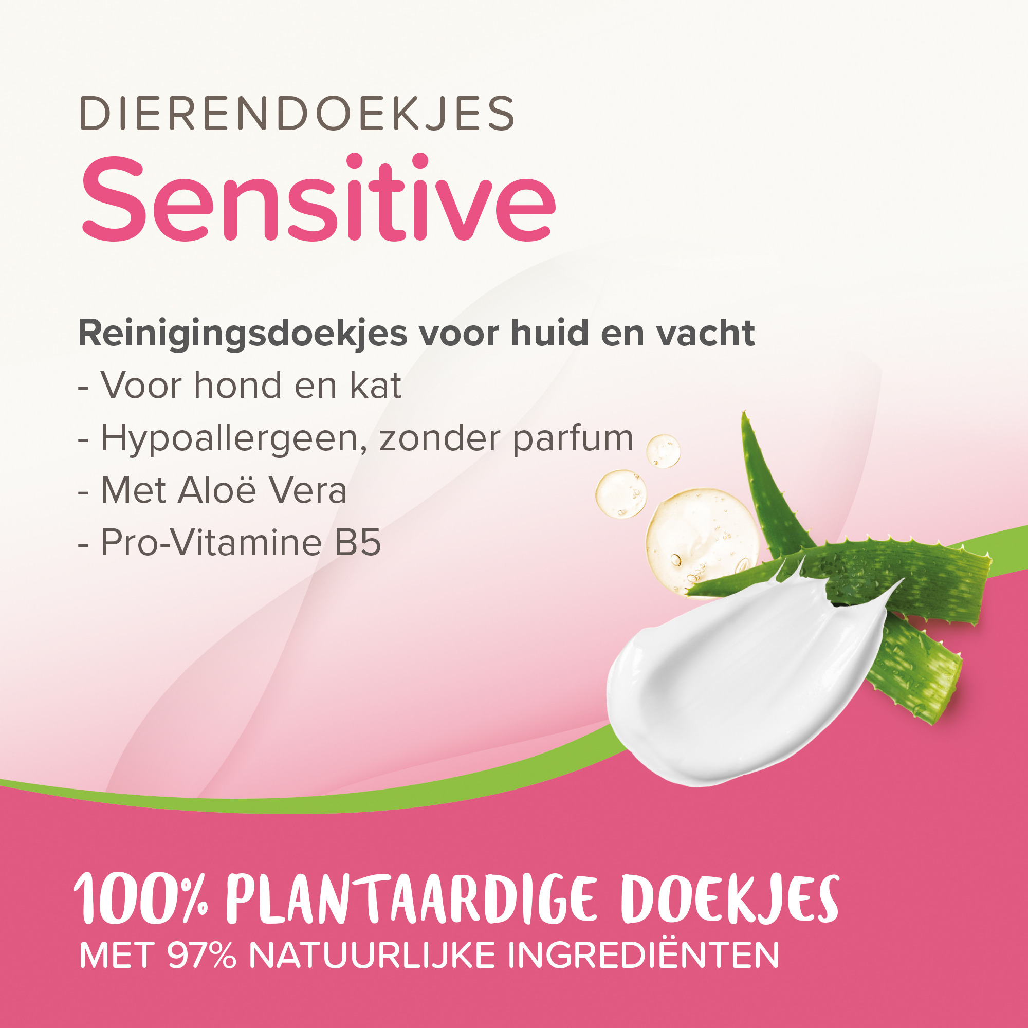 Dierendoekjes Sensitive 30st