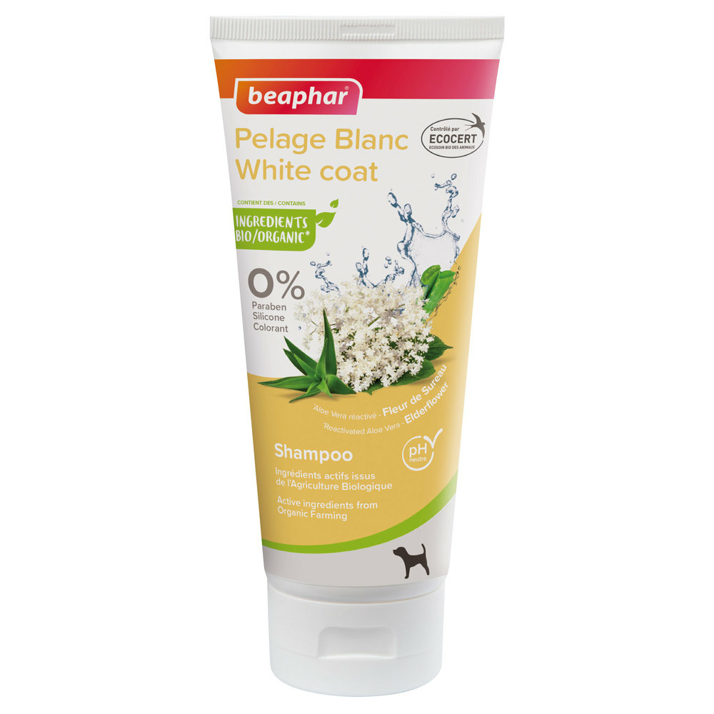 Shampooing pelage blanc labellisé Ecocert