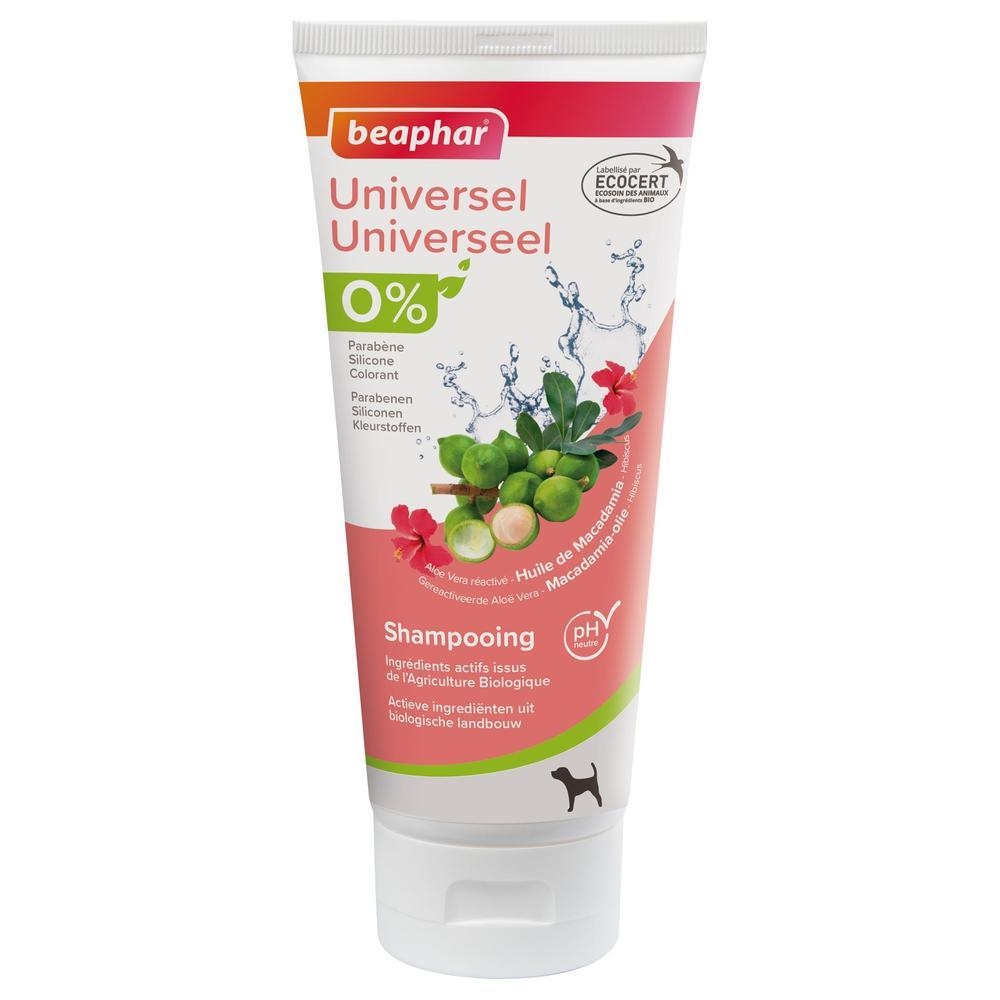 Shampoing Universel tous pelages labellisé ECOCERT pour chien