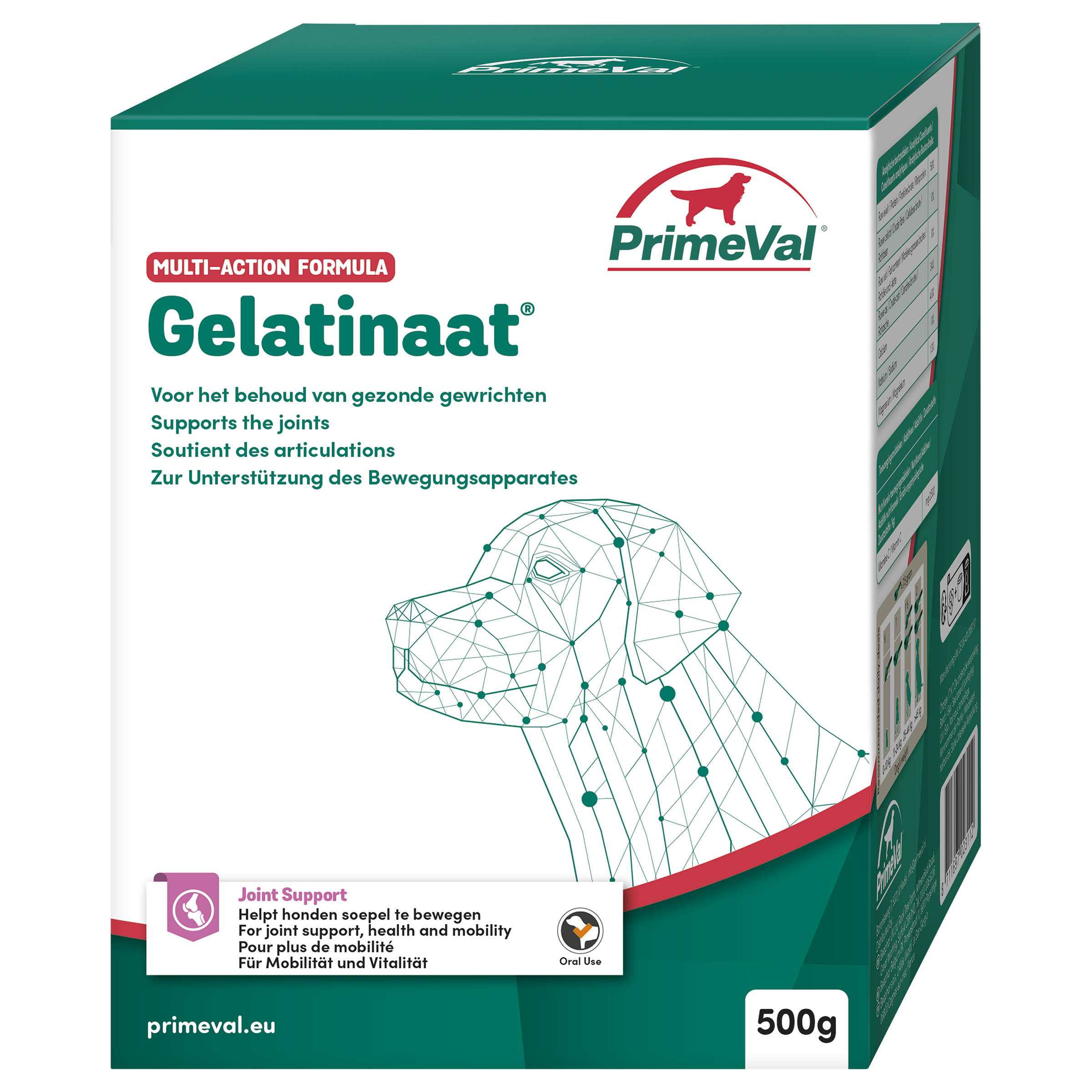 PrimeVal Gelatinaat® hond 500 g