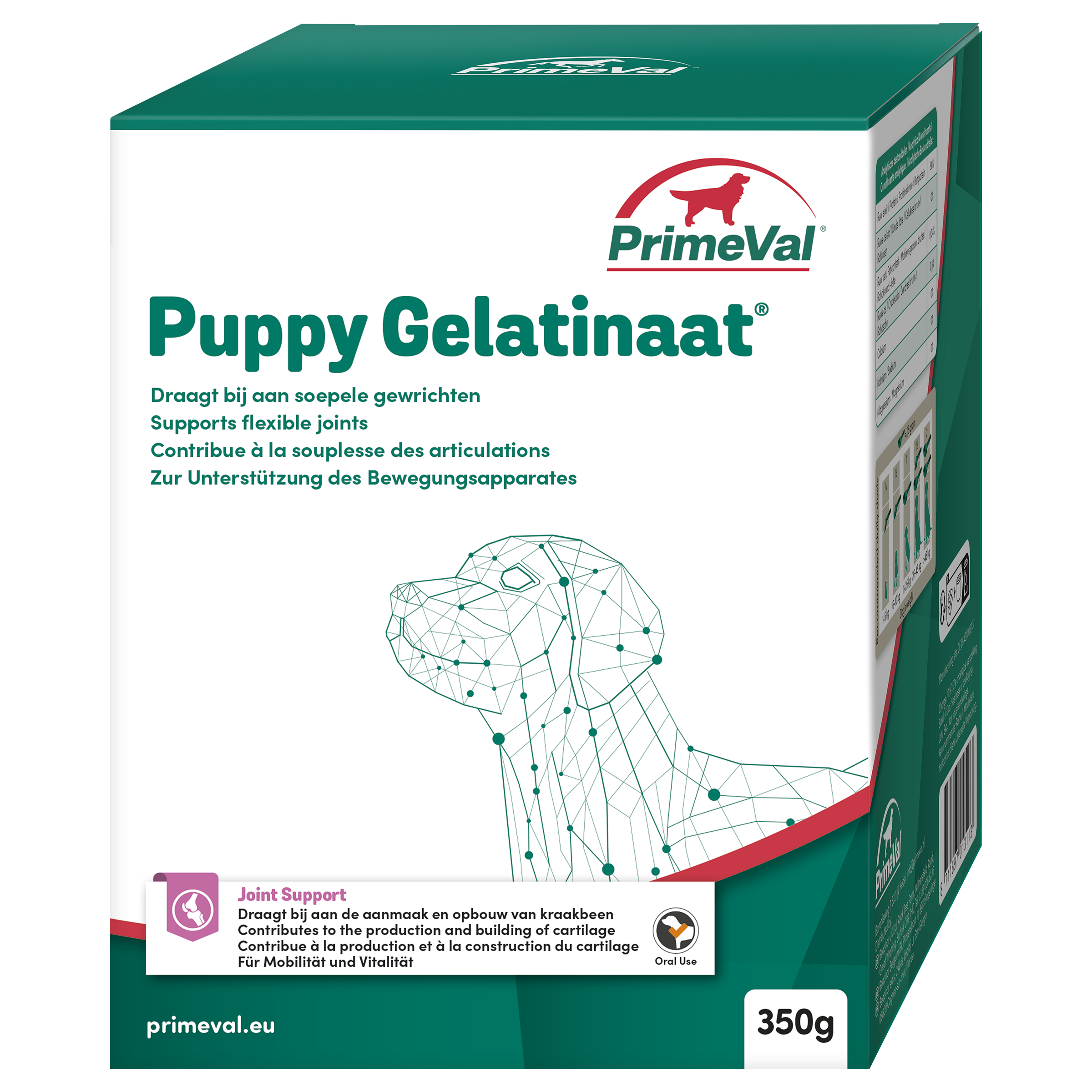 PrimeVal Gelatinaat® Puppy 350 g