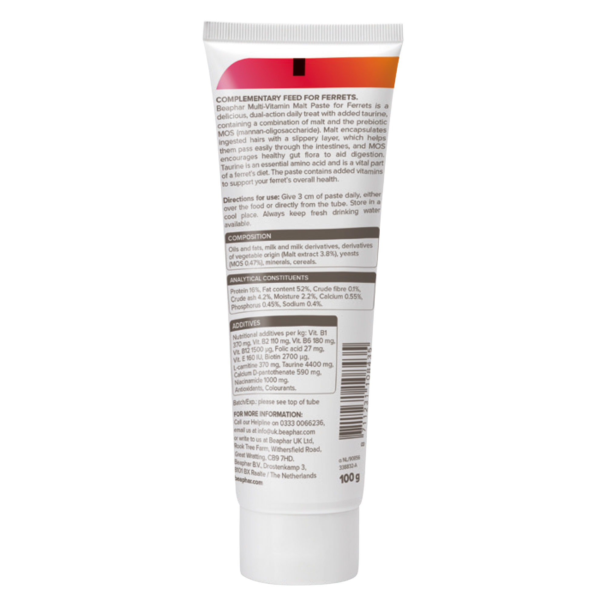 Beaphar Multi-Vitamin Malt Paste Ferret