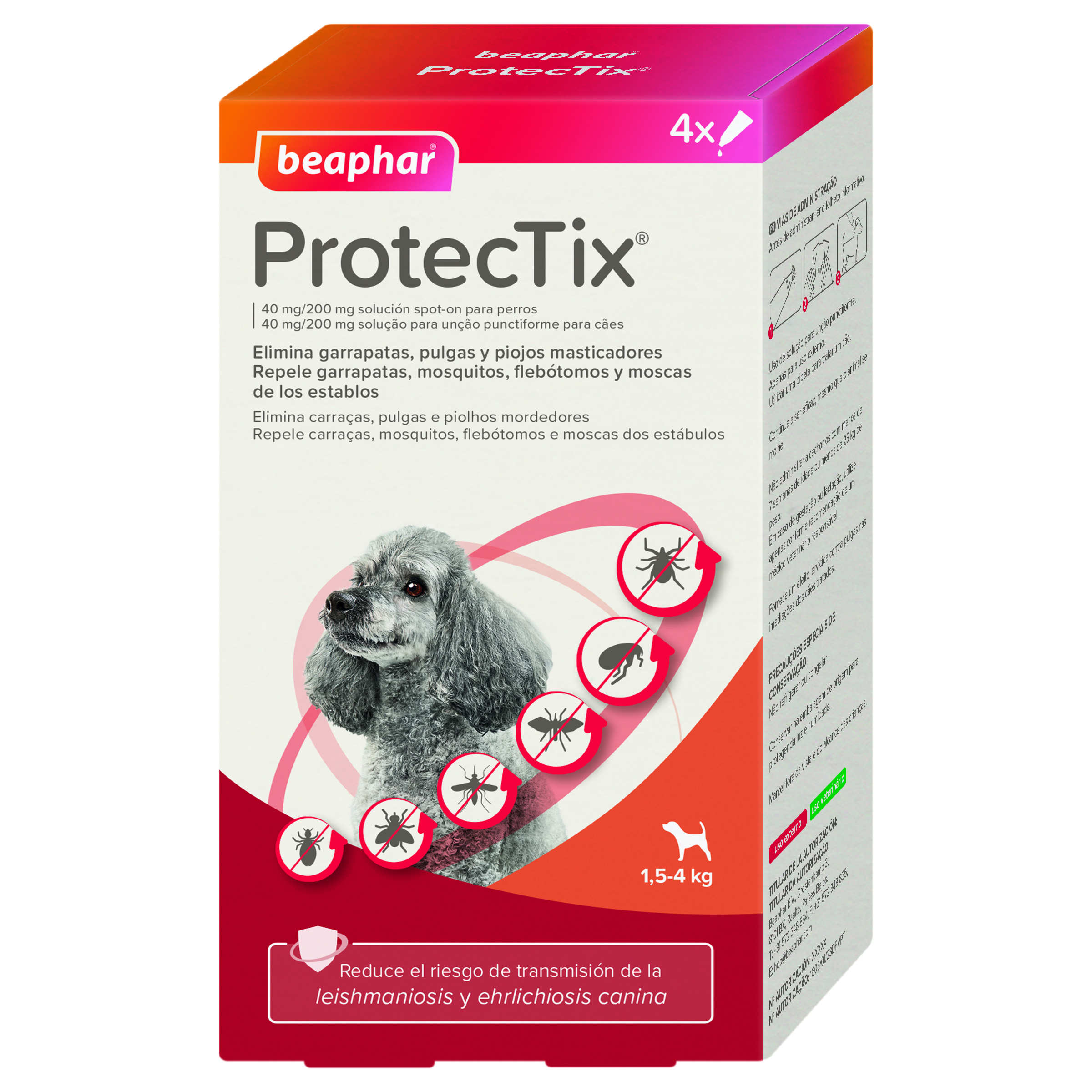 Beaphar ProtecTix Dog 1,5-4kg