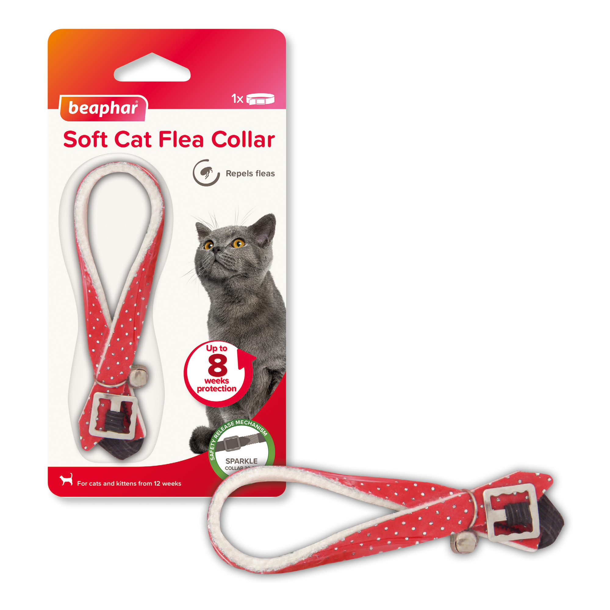 Beaphar Soft Sparkle Flea Collar for Cats