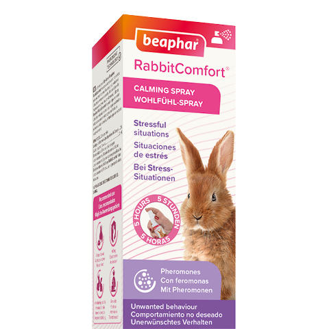 RabbitComfort® nyugtató hatású feromonos spray nyulaknak