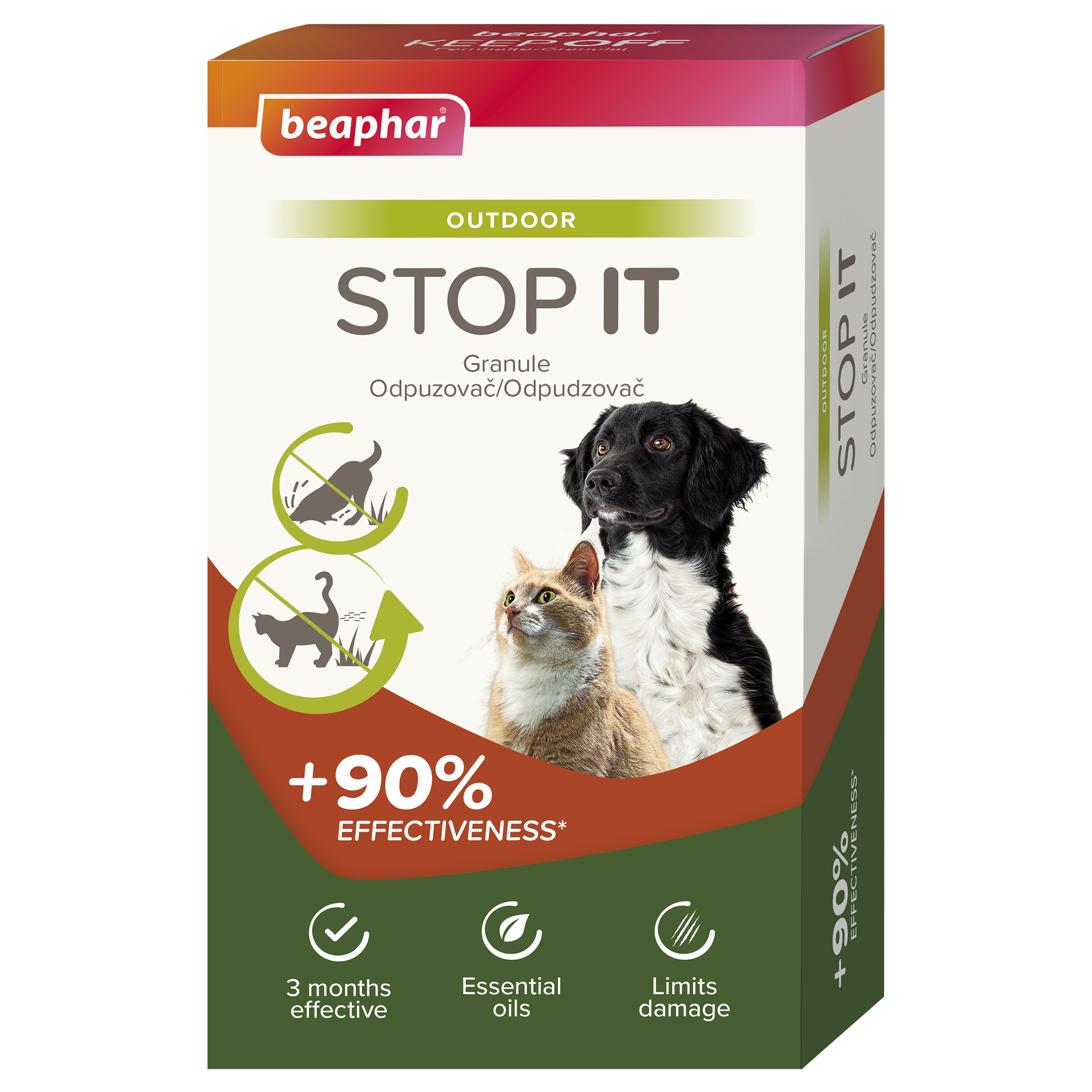 Venkovní odpuzovač Beaphar STOP IT granule 2x200g