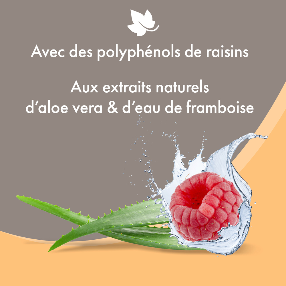Shampooing Sec premium Empreinte - Extraits naturels d’Aloe Vera et d’eau de framboise - 200 ml