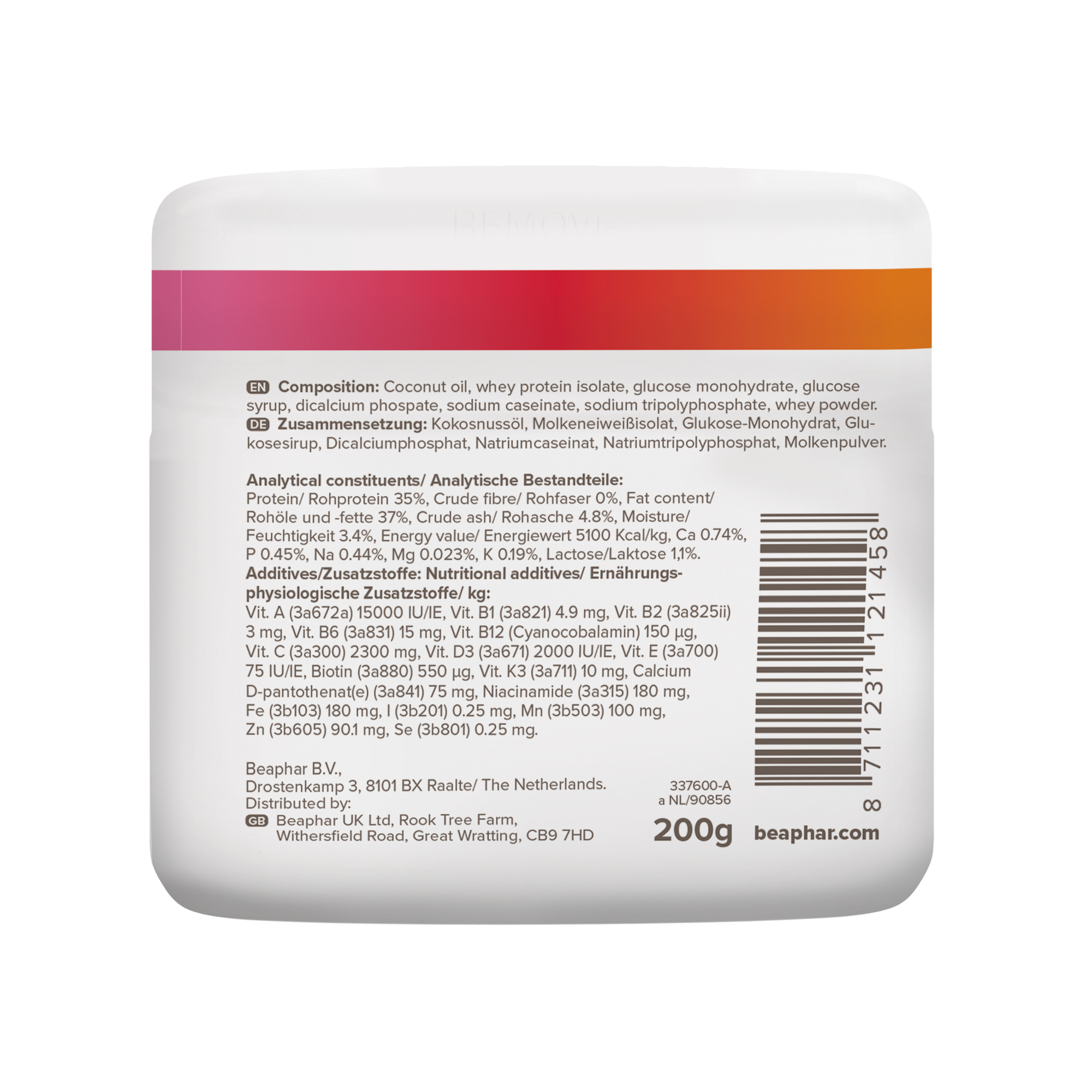 Beaphar Small Animal Milk – Milk Replacer for Baby Rabbits, Guinea Pigs & Other Small Animals (200g)