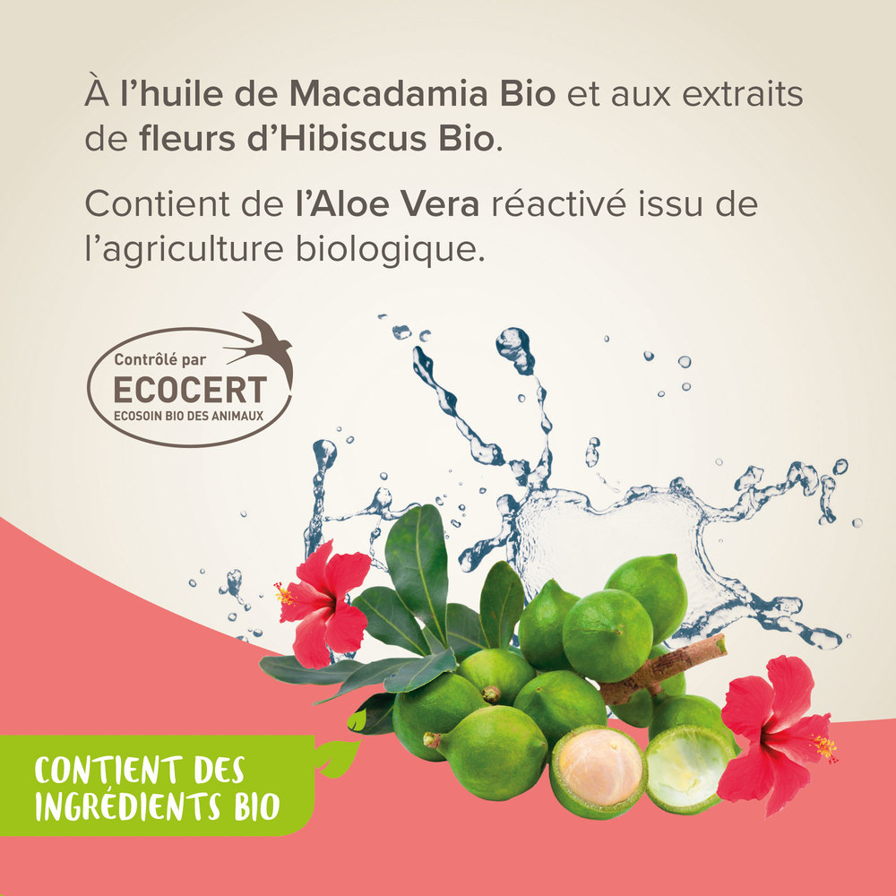 Shampoing Universel tous pelages labellisé ECOCERT pour chien