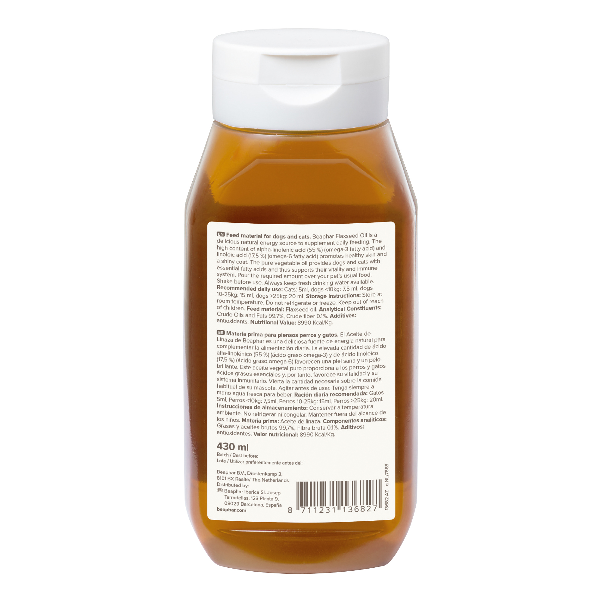 Flaxseed Oil (vegan) Dog/Cat